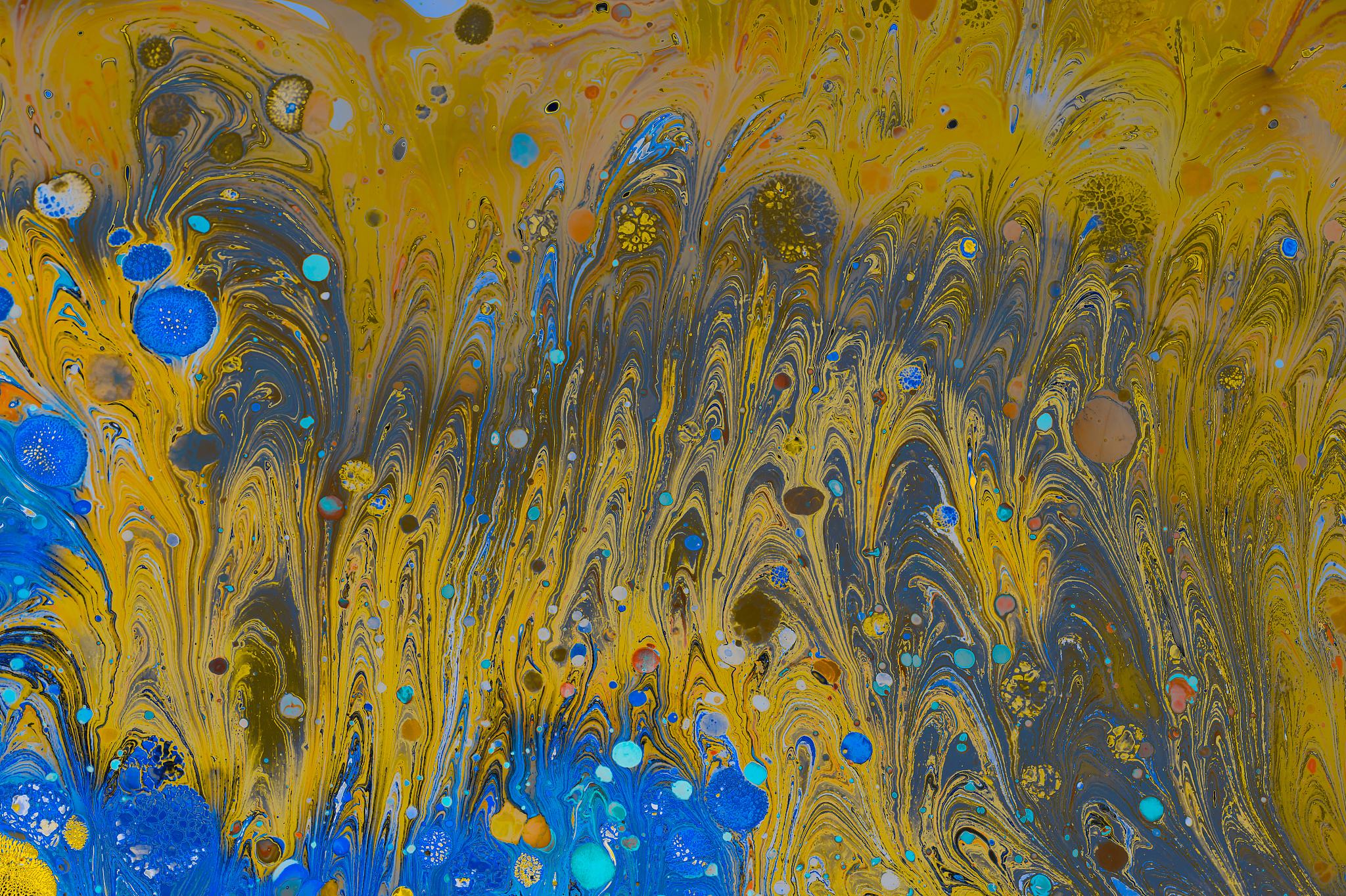 abstract grunge art background texture with colorful paint splas