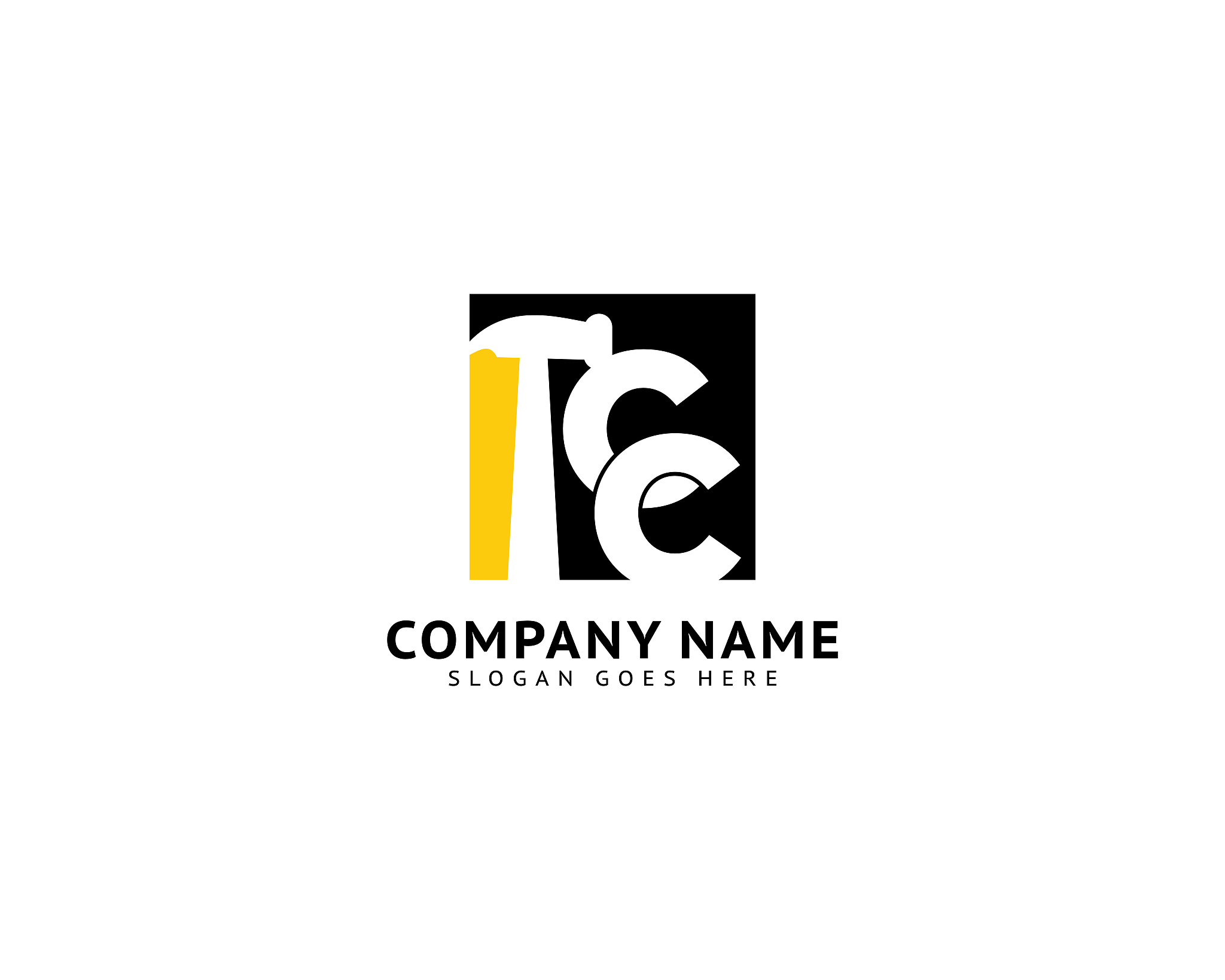 initial letter cc hammer design for construction, manufacture an