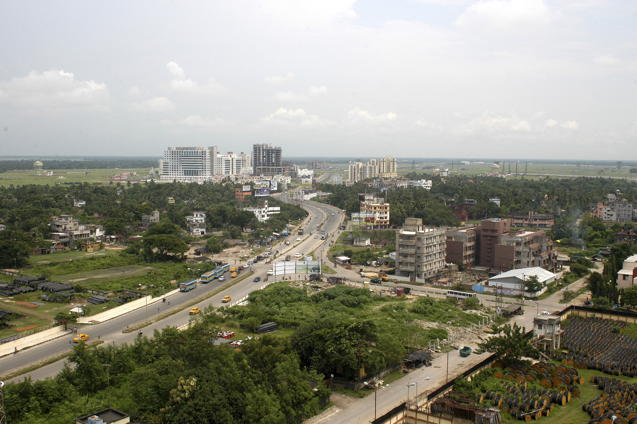 rajharhat township in kolkata, india