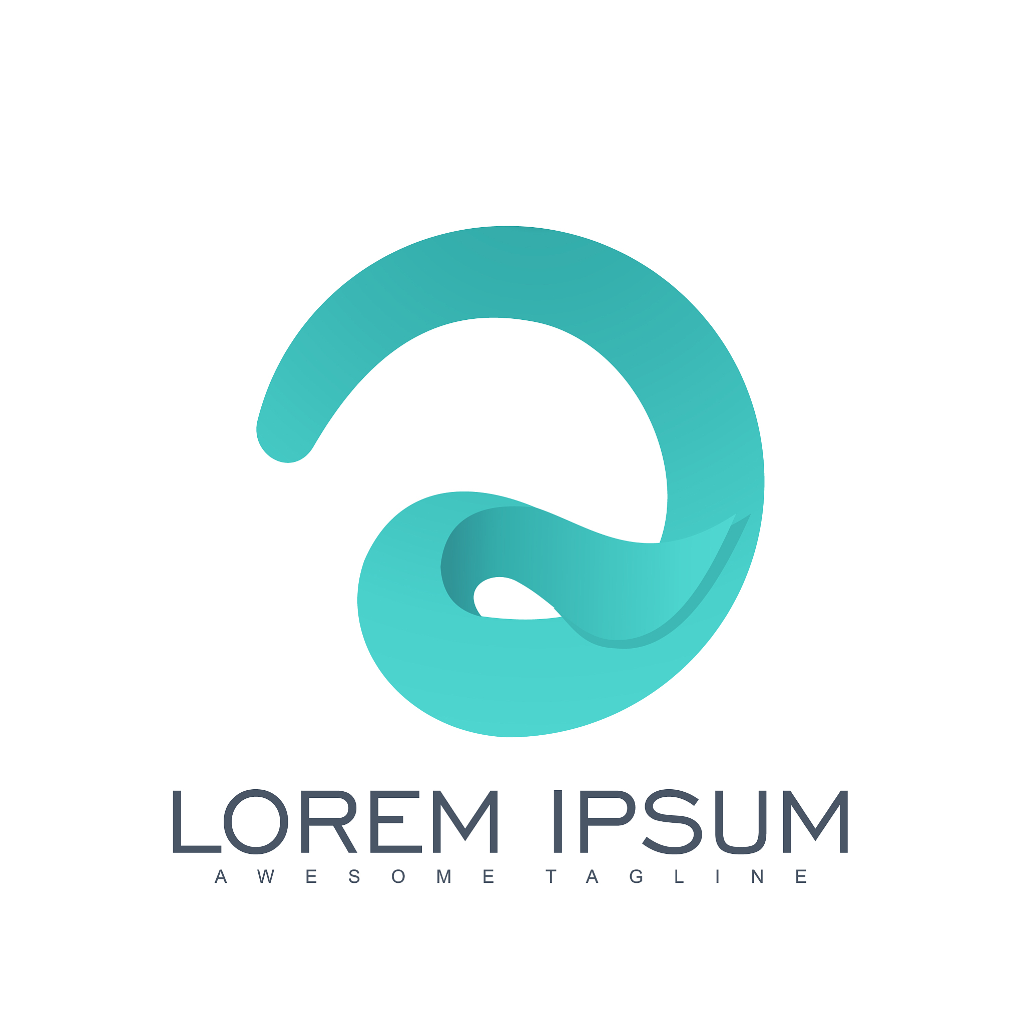 letter a logo design