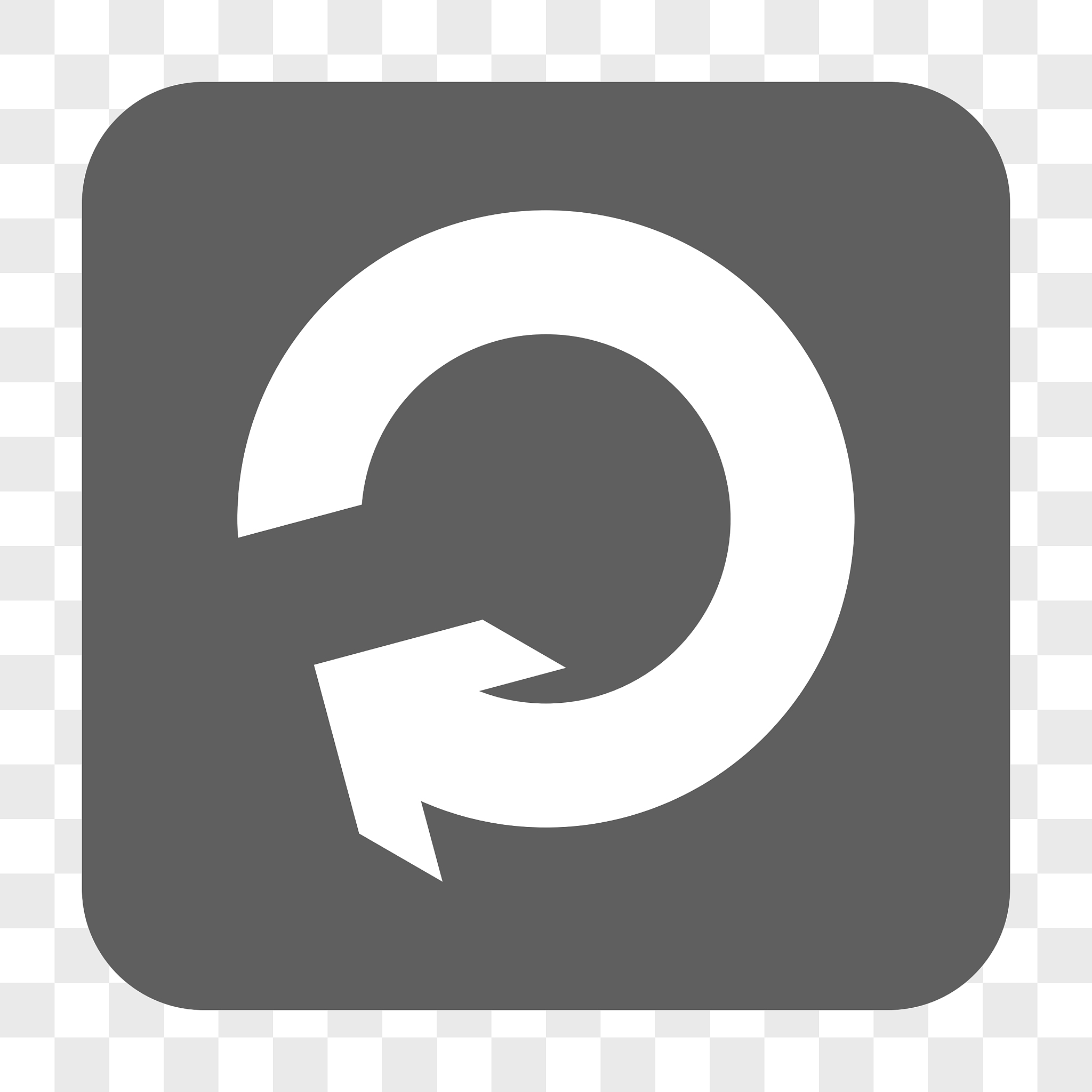 rotate rounded square button