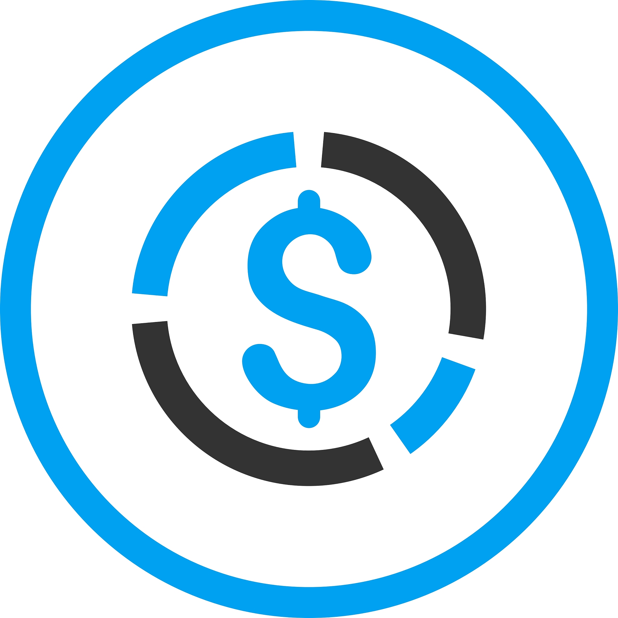 financial diagram icon