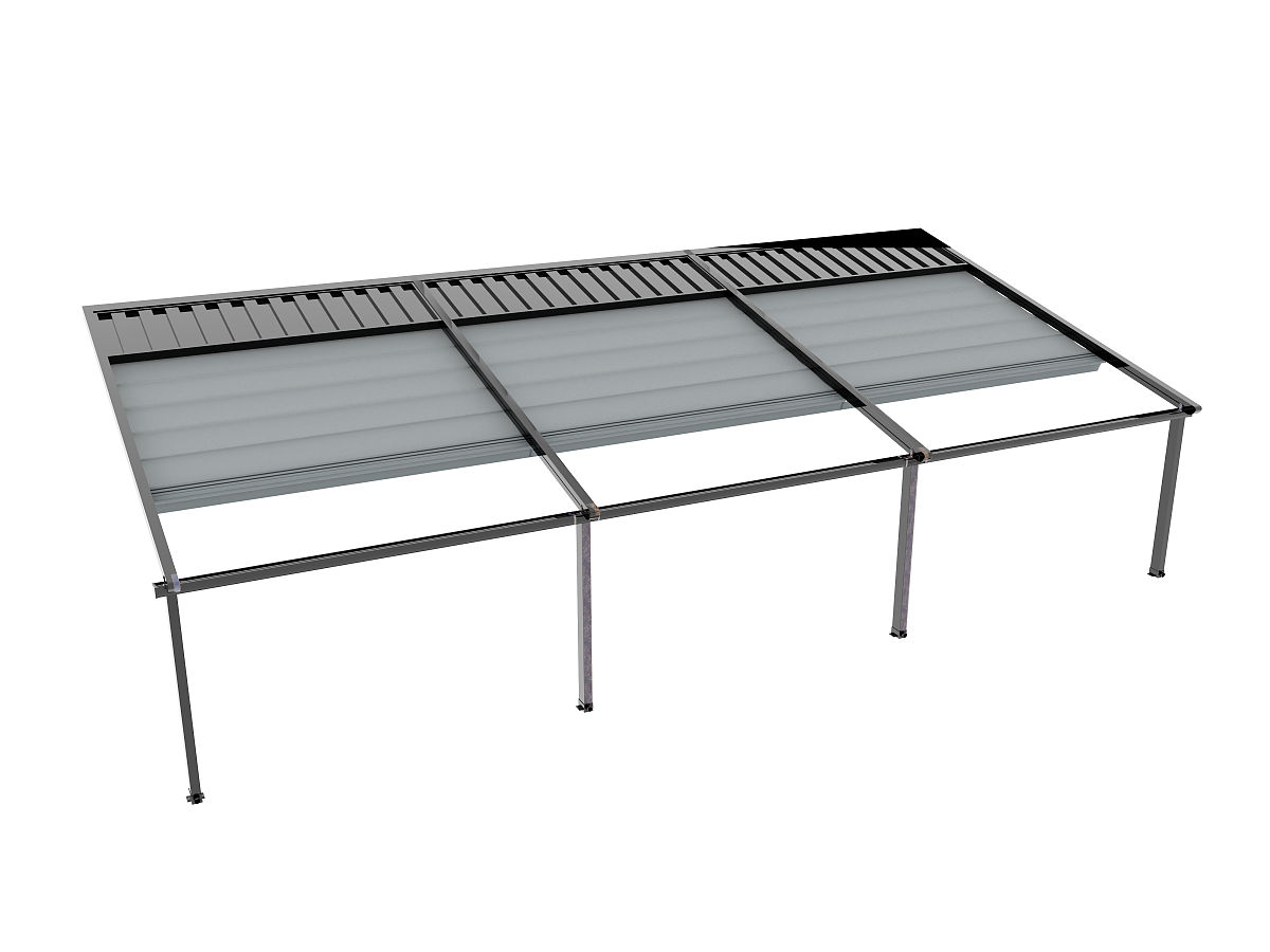 新款全盒封闭遮阳蓬：风雨无忧，自由掌控！