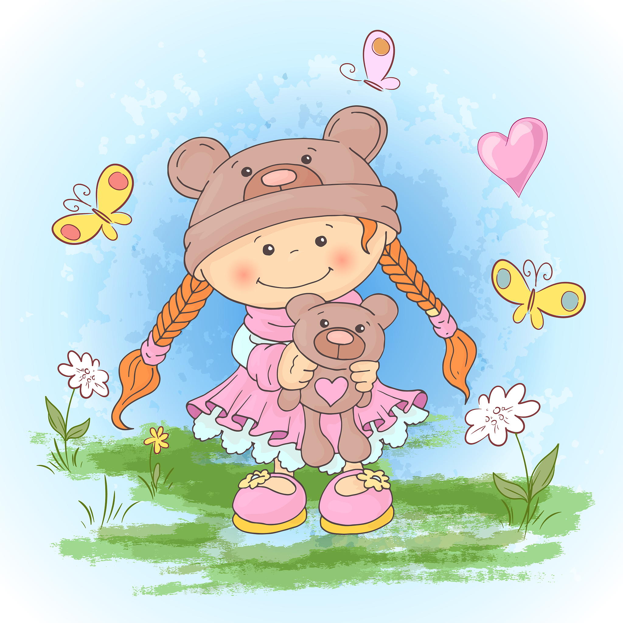 幼儿，我心中纯真无邪的小天使