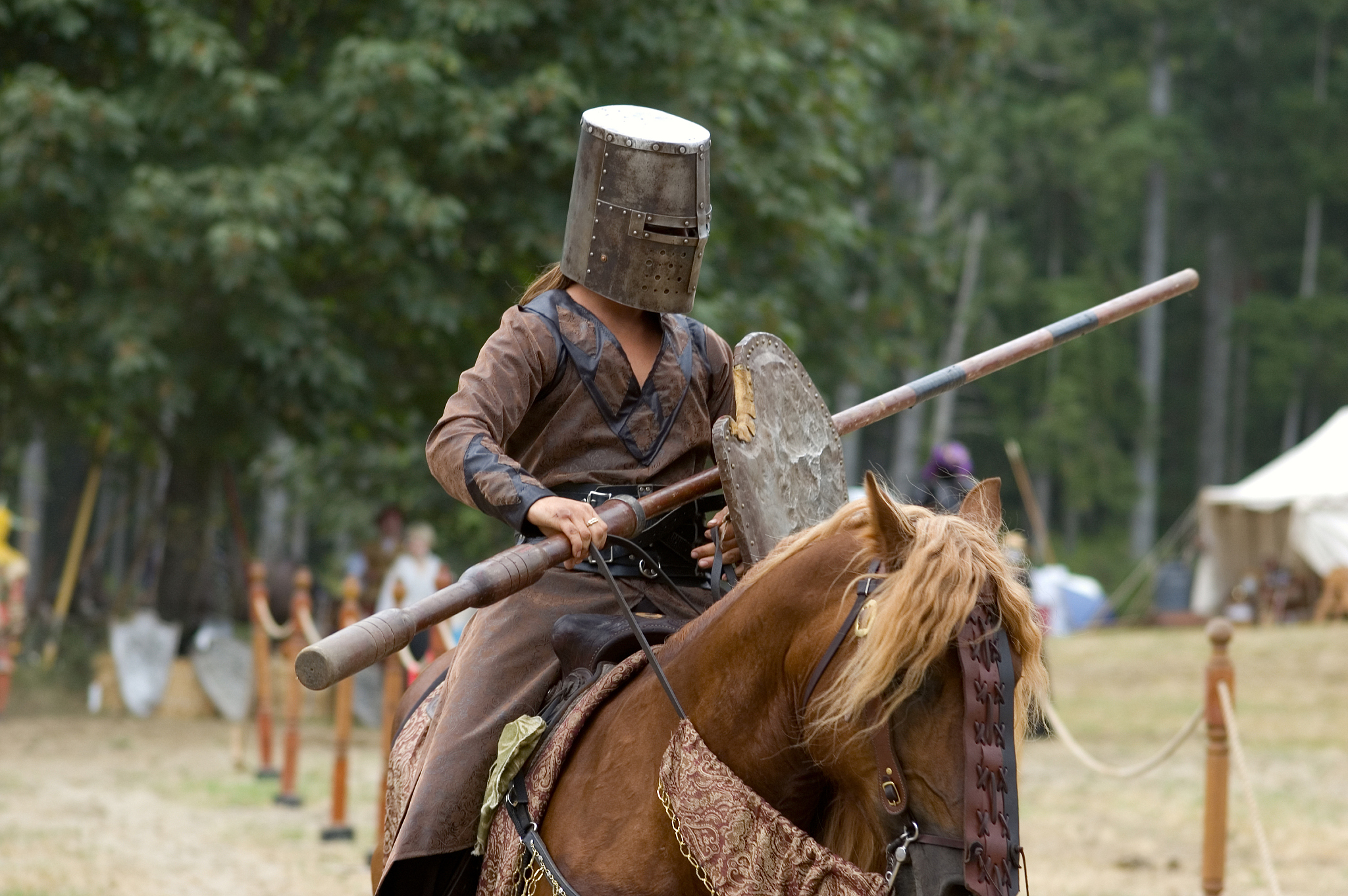medieval jousting tournament