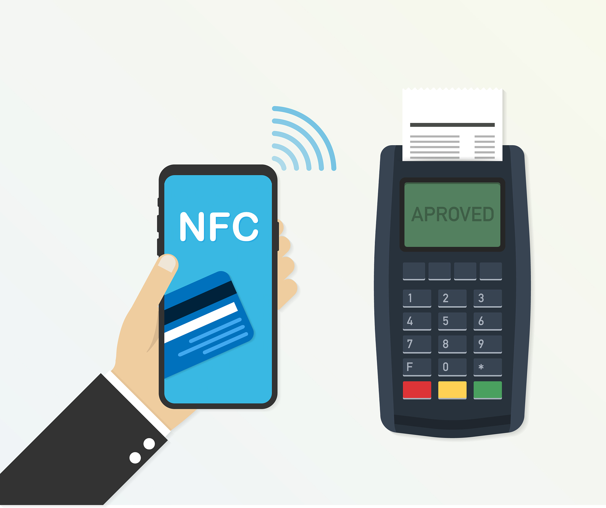 p<strong>a</strong>yment credit card using pos terminal and