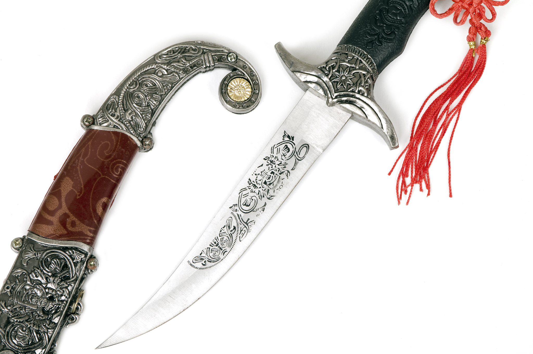 dagger and scabbard