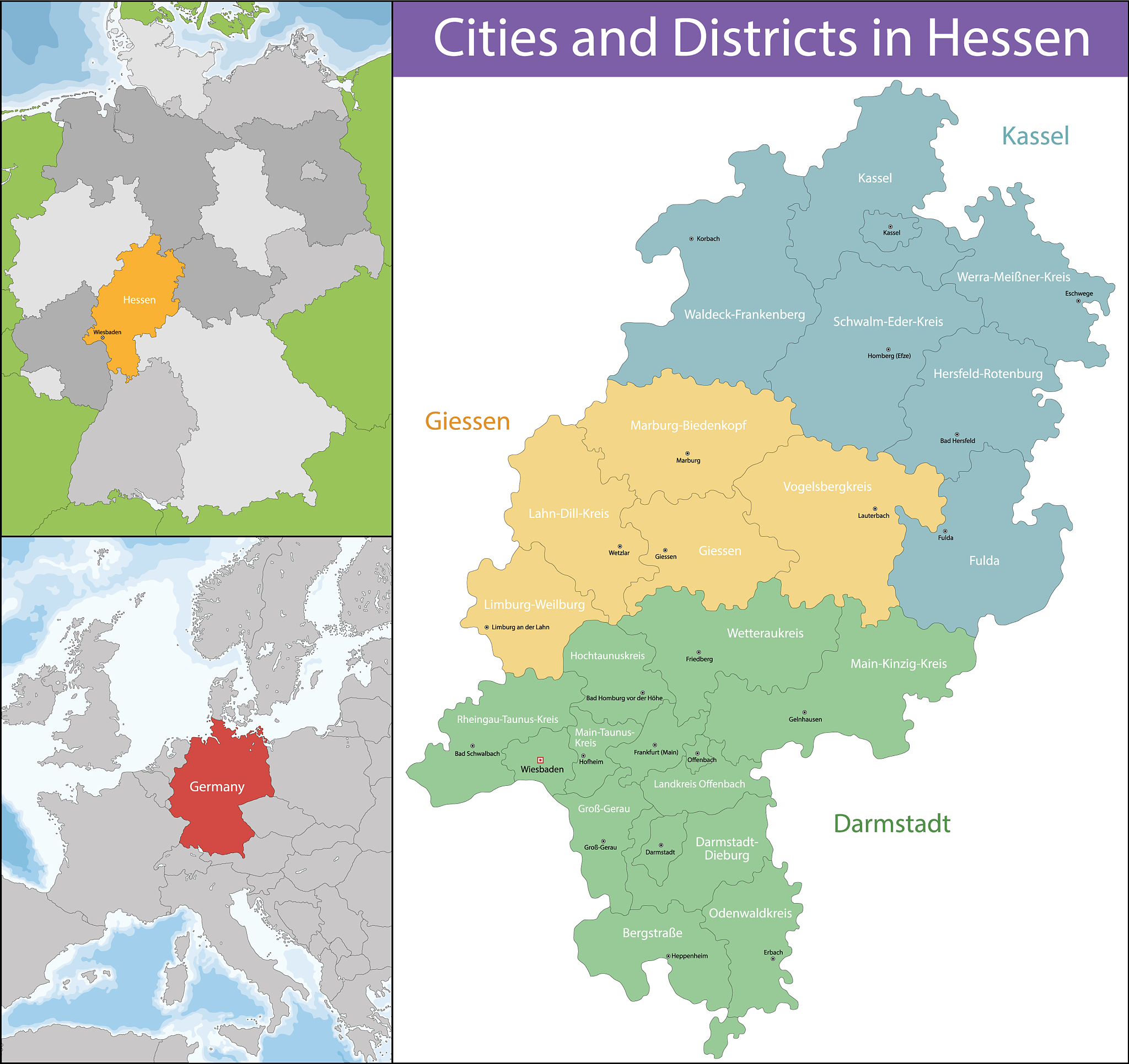 map of hesse