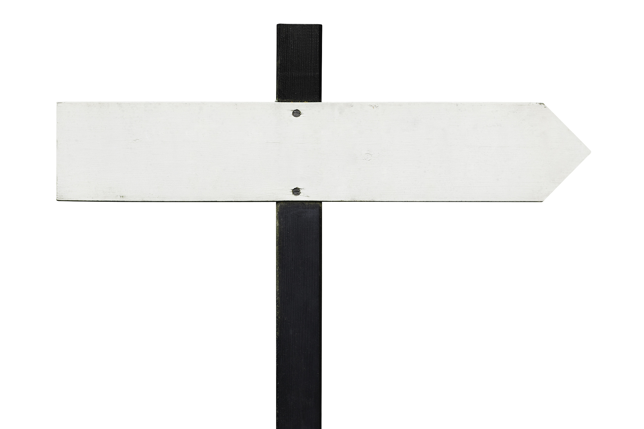 wooden arrow sign
