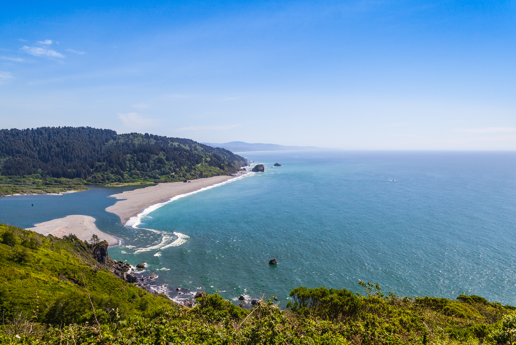 river and the ocean