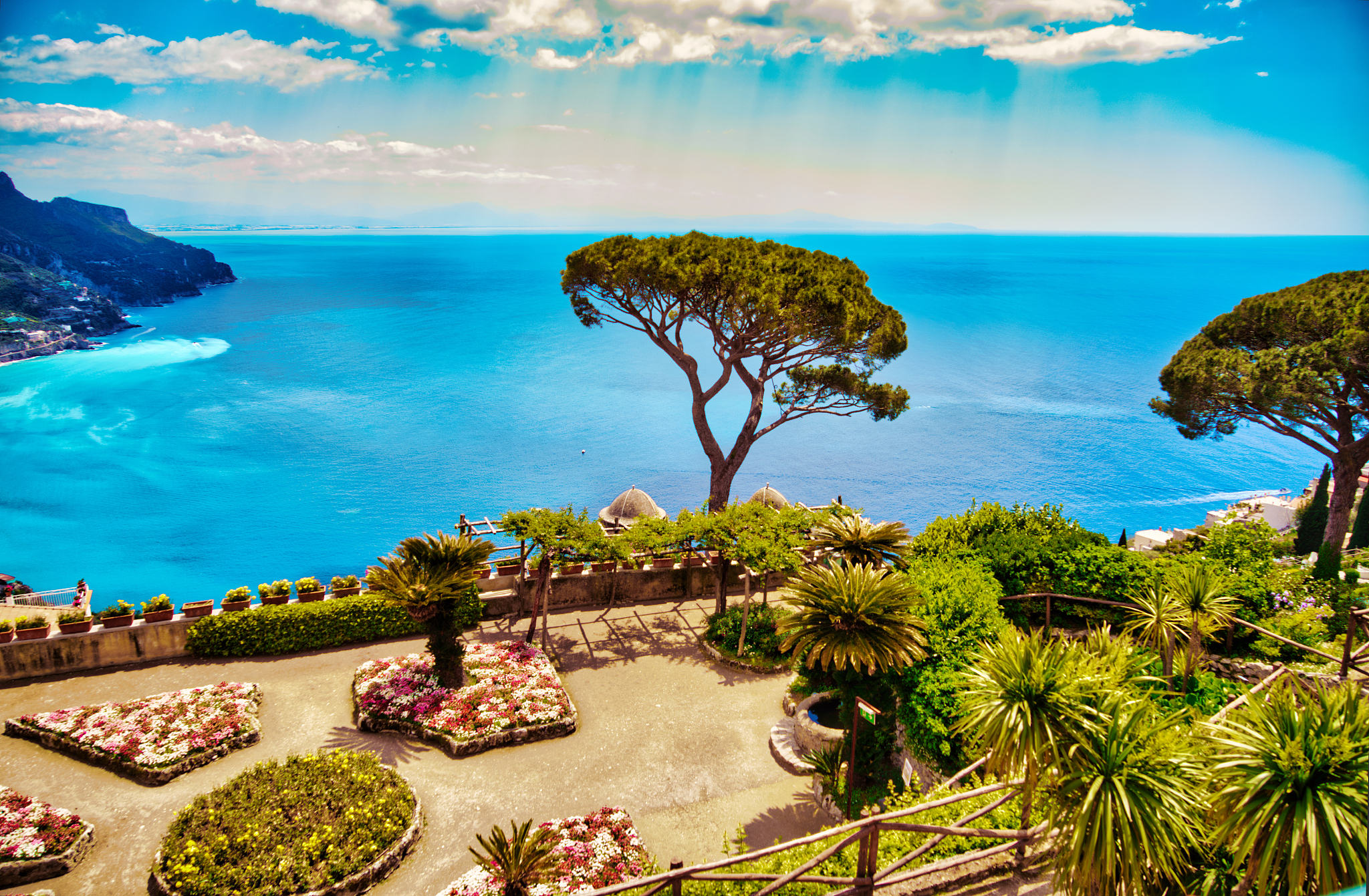 villa rufolo /  ravello at the amalfi coast