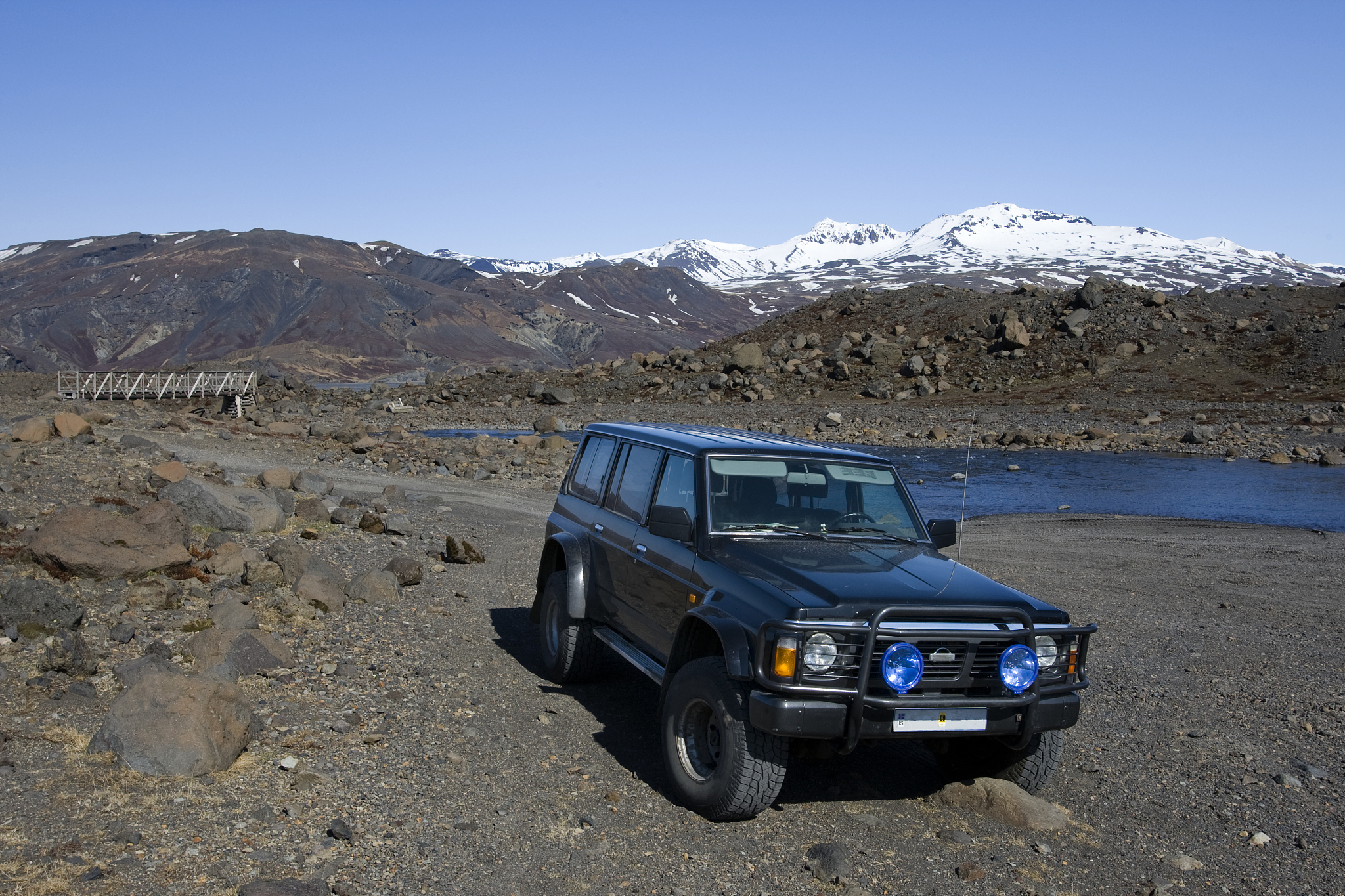 jeep in iceland