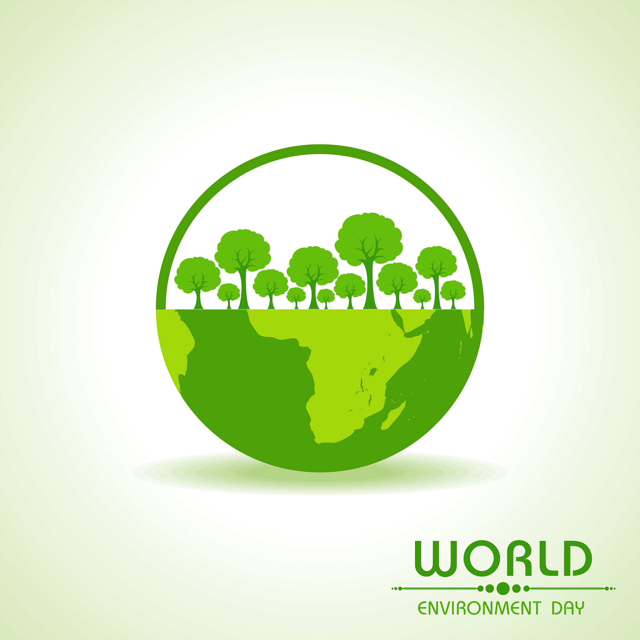 save nature concept - world environment day