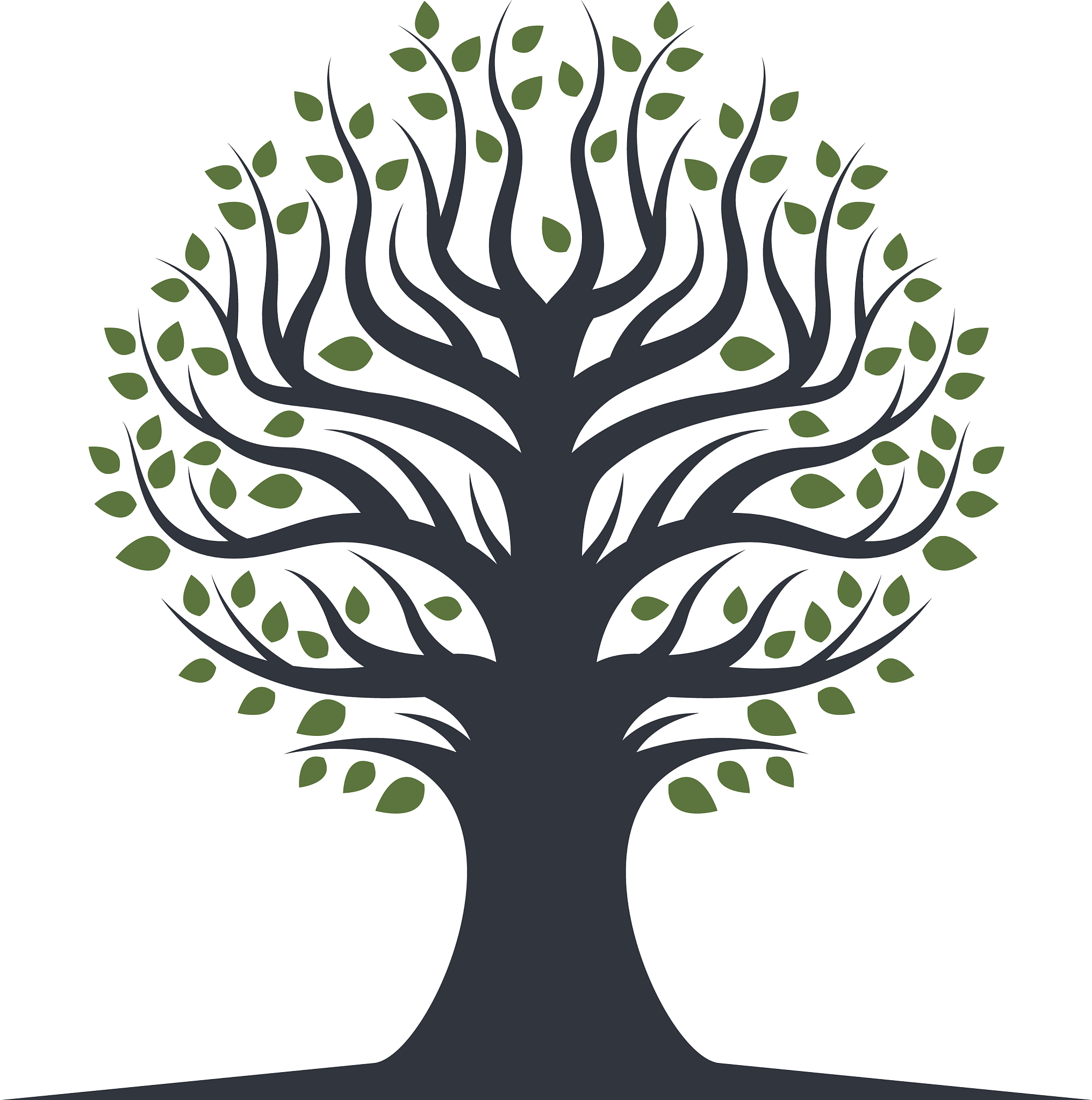 tree icon logo template icon