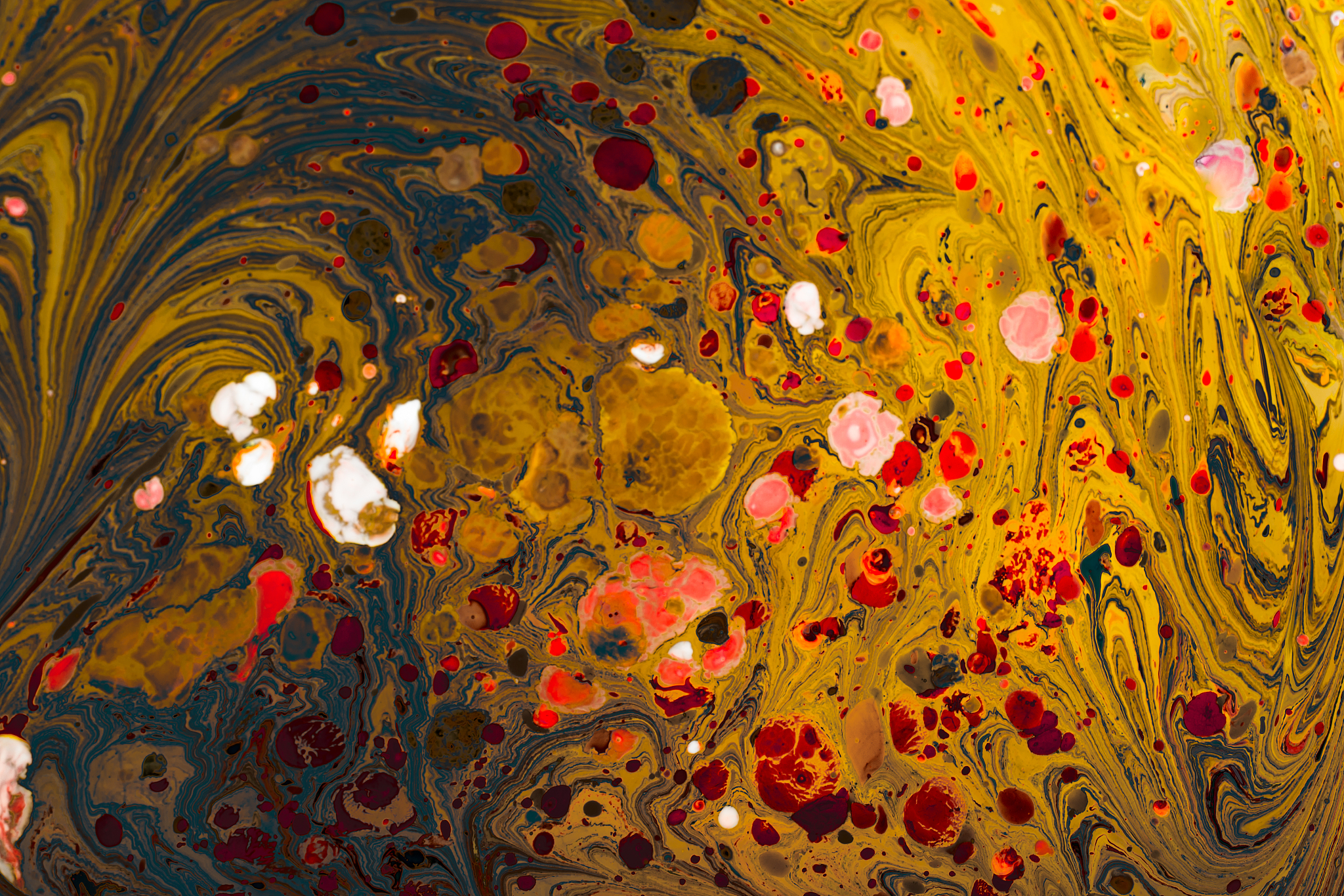 abstract grunge art background texture with colorful paint splas
