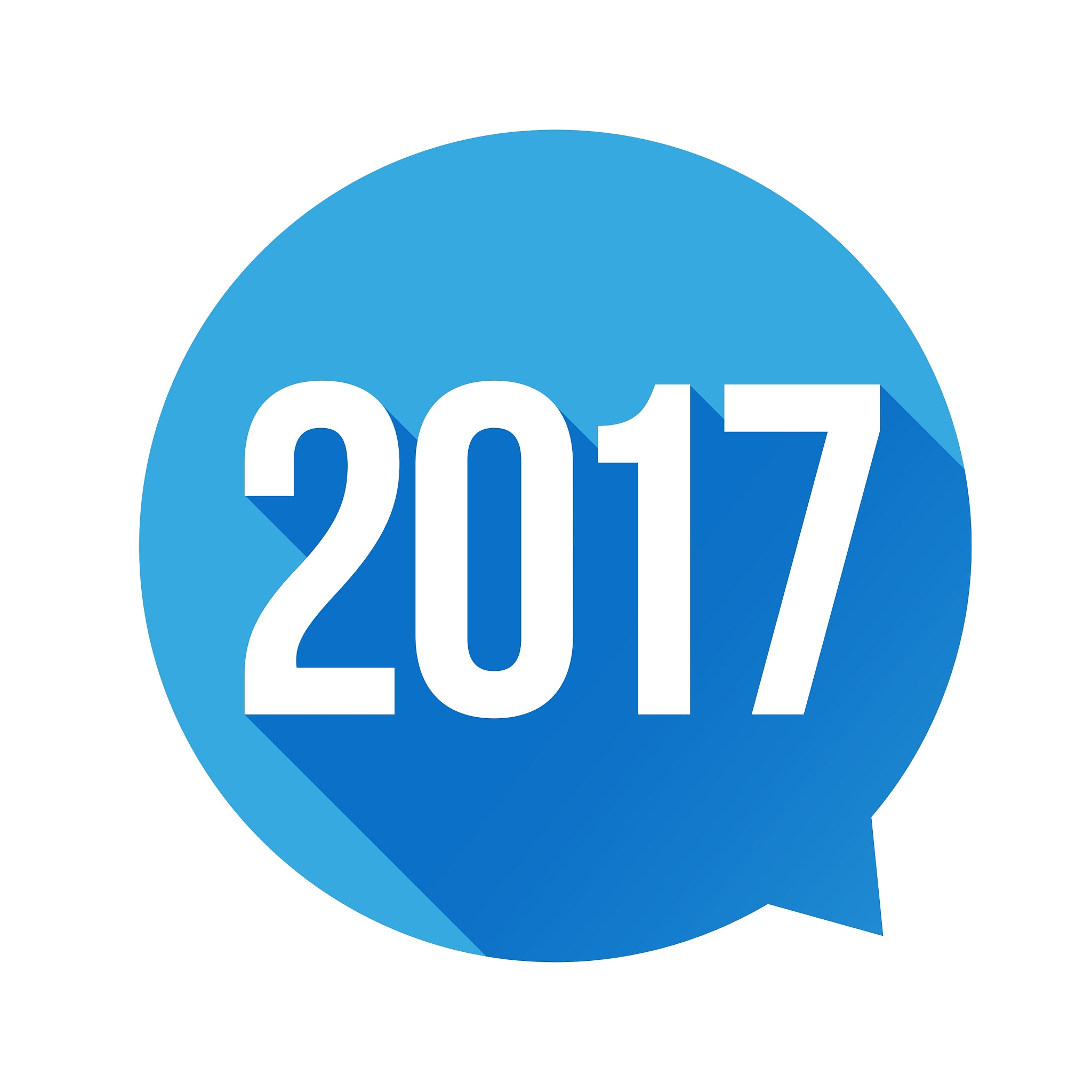 year 2017 sign
