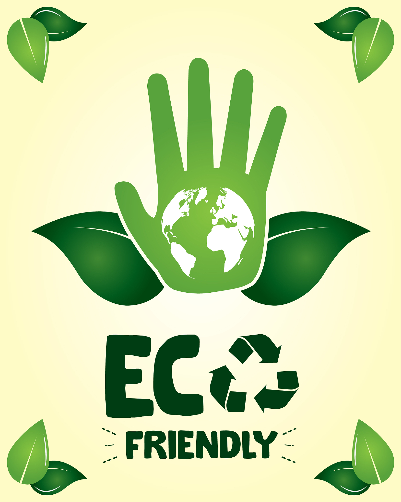 eco friendly planet design image