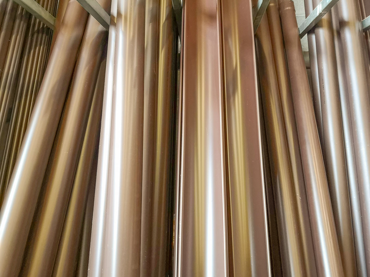 长期抽铜金沙水的水管有金子没有