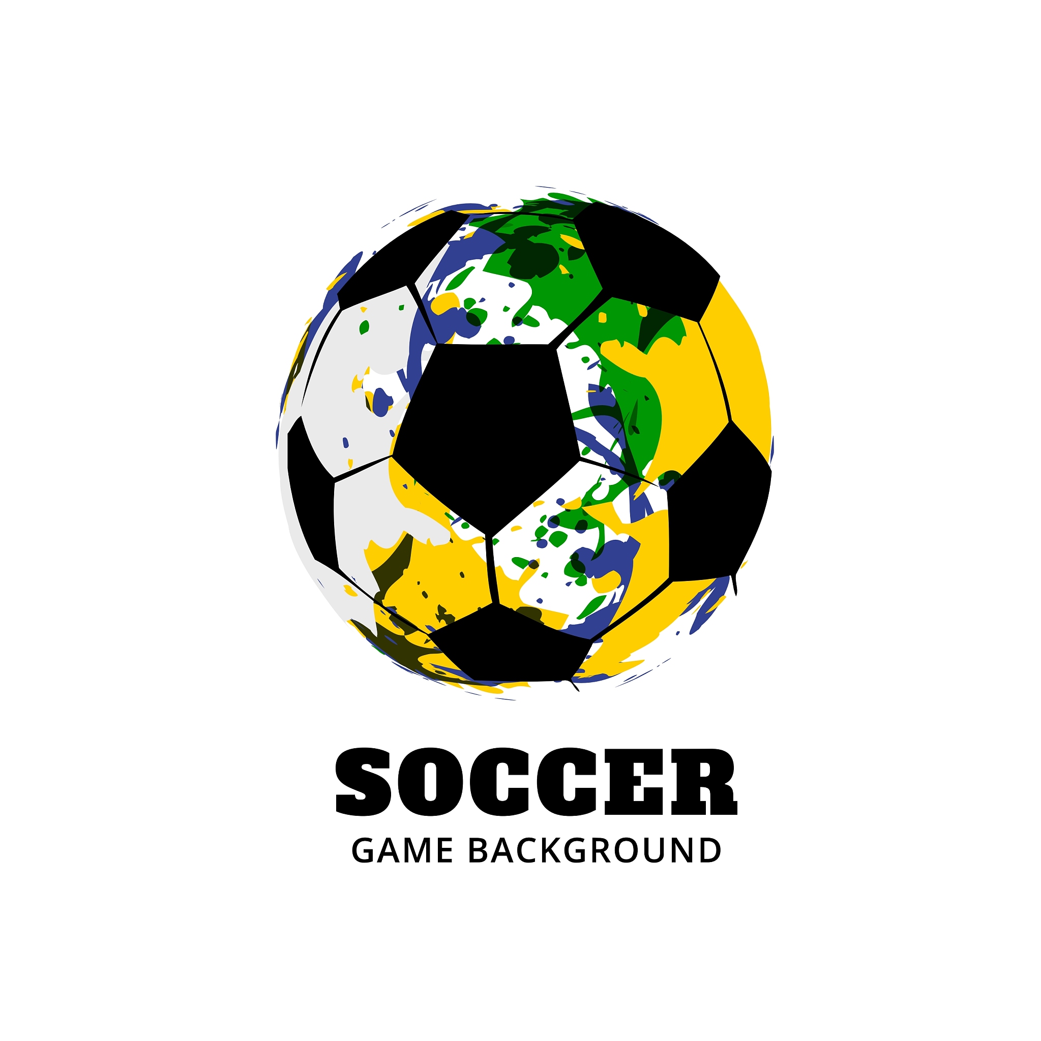brazil football soccer design