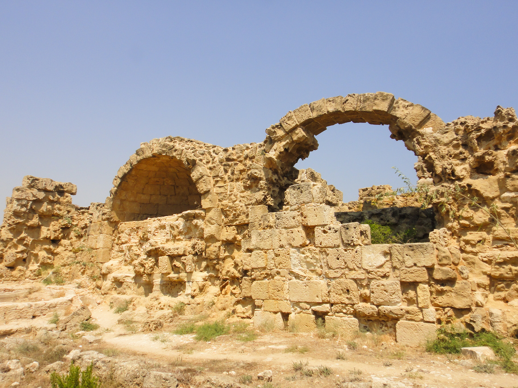 salamis ancient city ruins. famagusta. northern cyprus