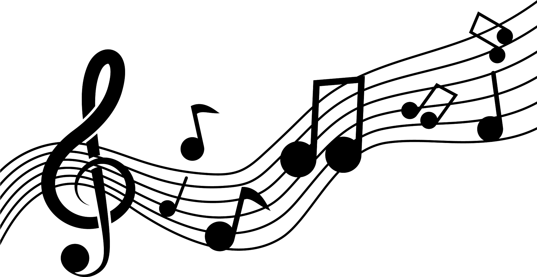 music note icon vetor logo creative