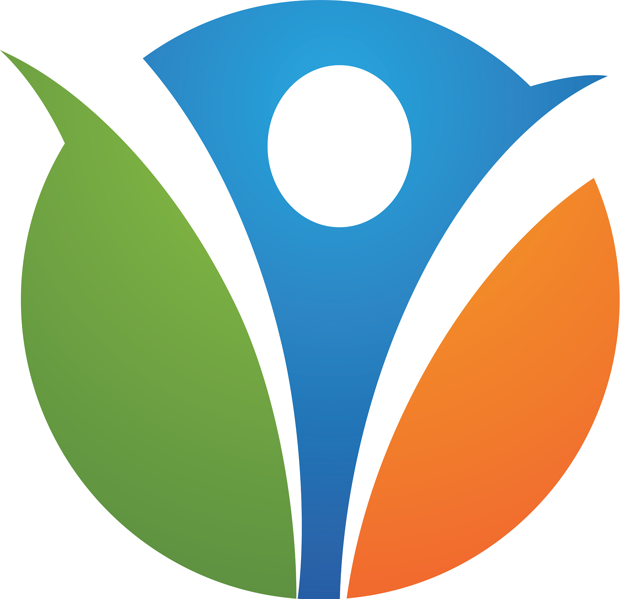 human character logo sign