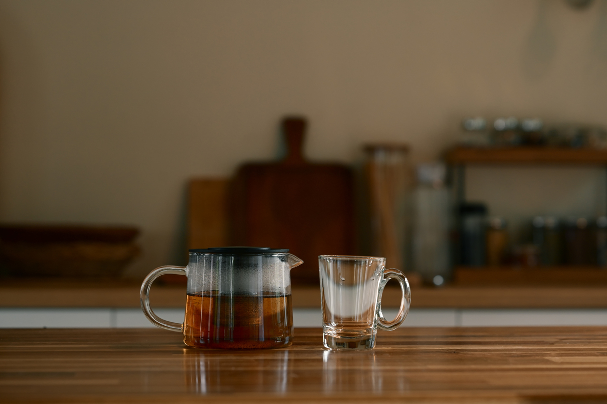 Innovative Tea Cup with Built-in Filter for Loose Leaf Tea