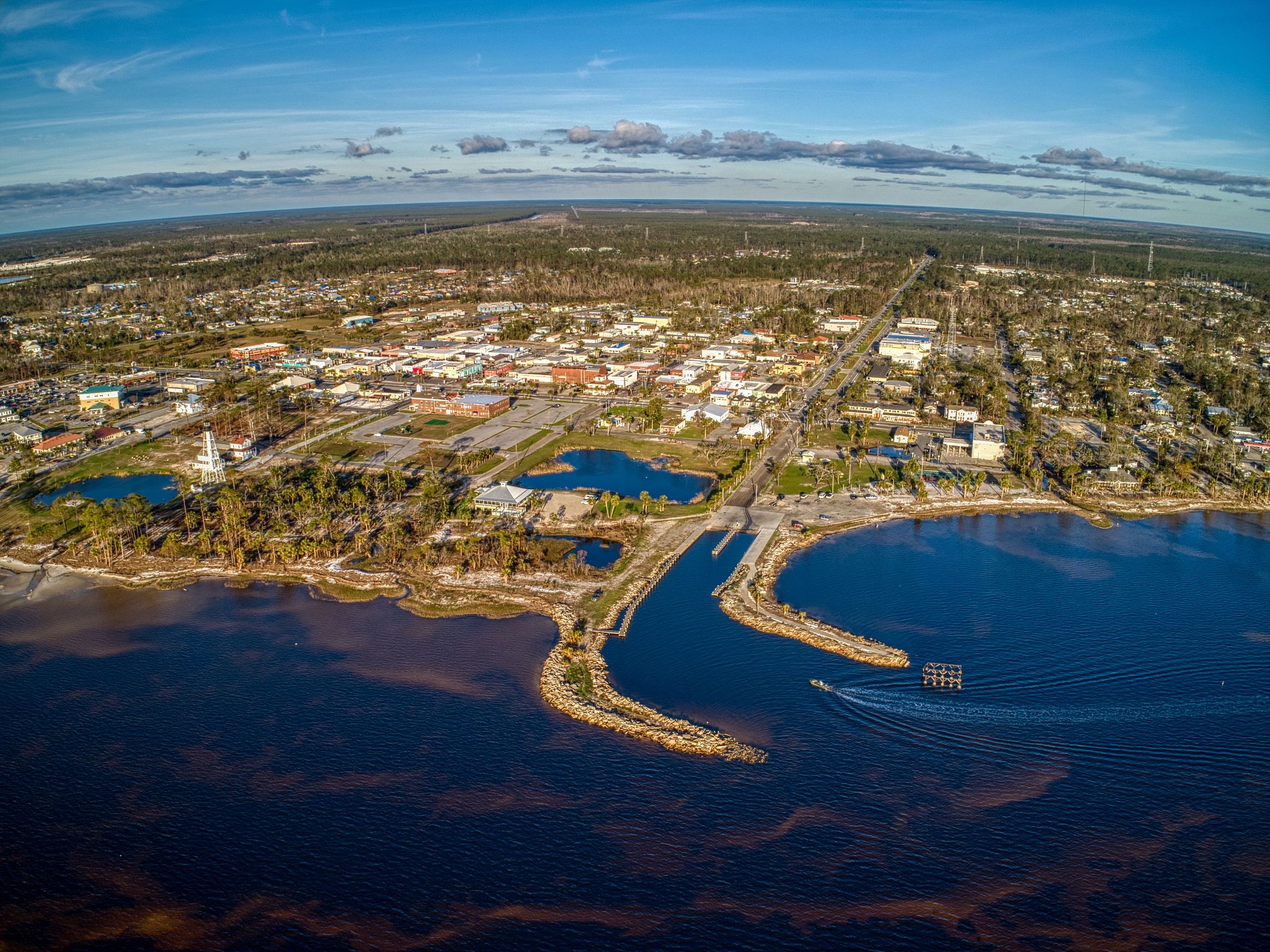 port st joe is a small town in the florida panhandle