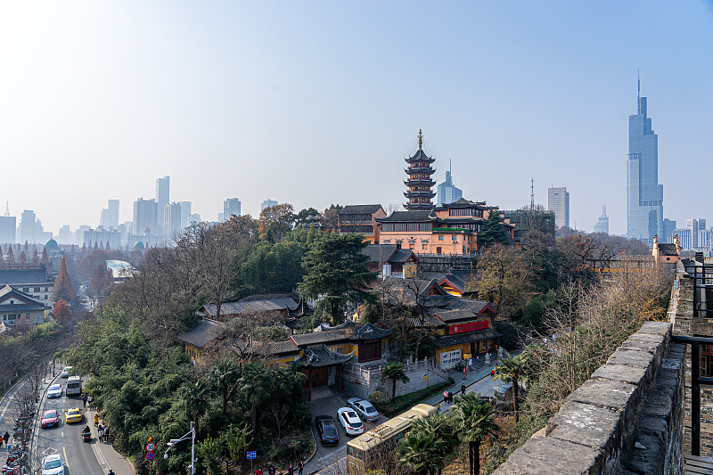 中国江苏省南京市鸡鸣寺