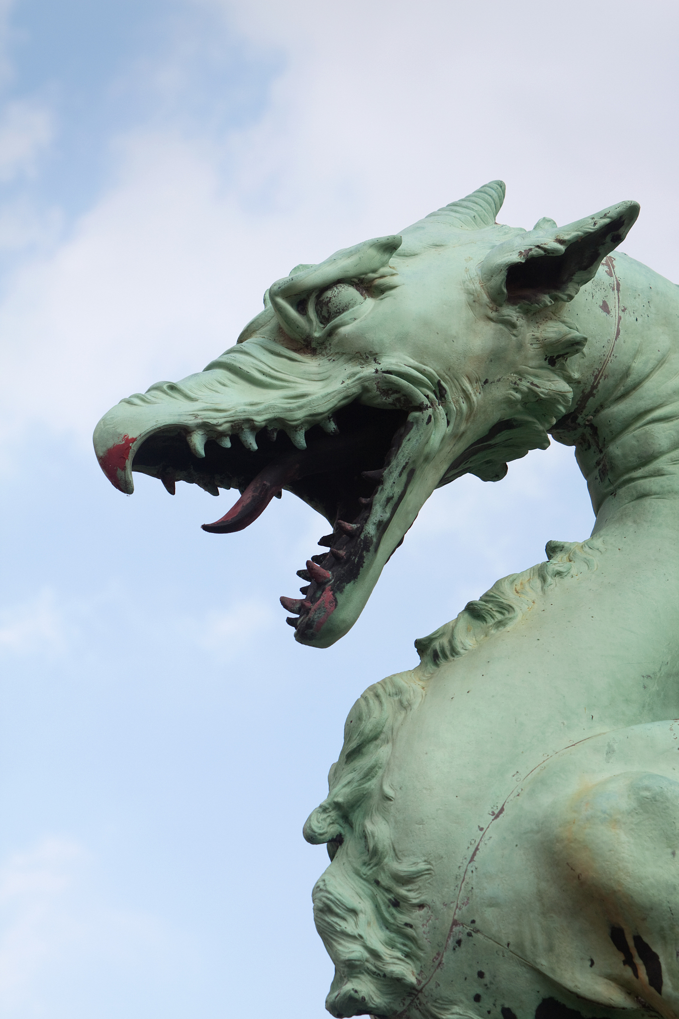 dragon close-up