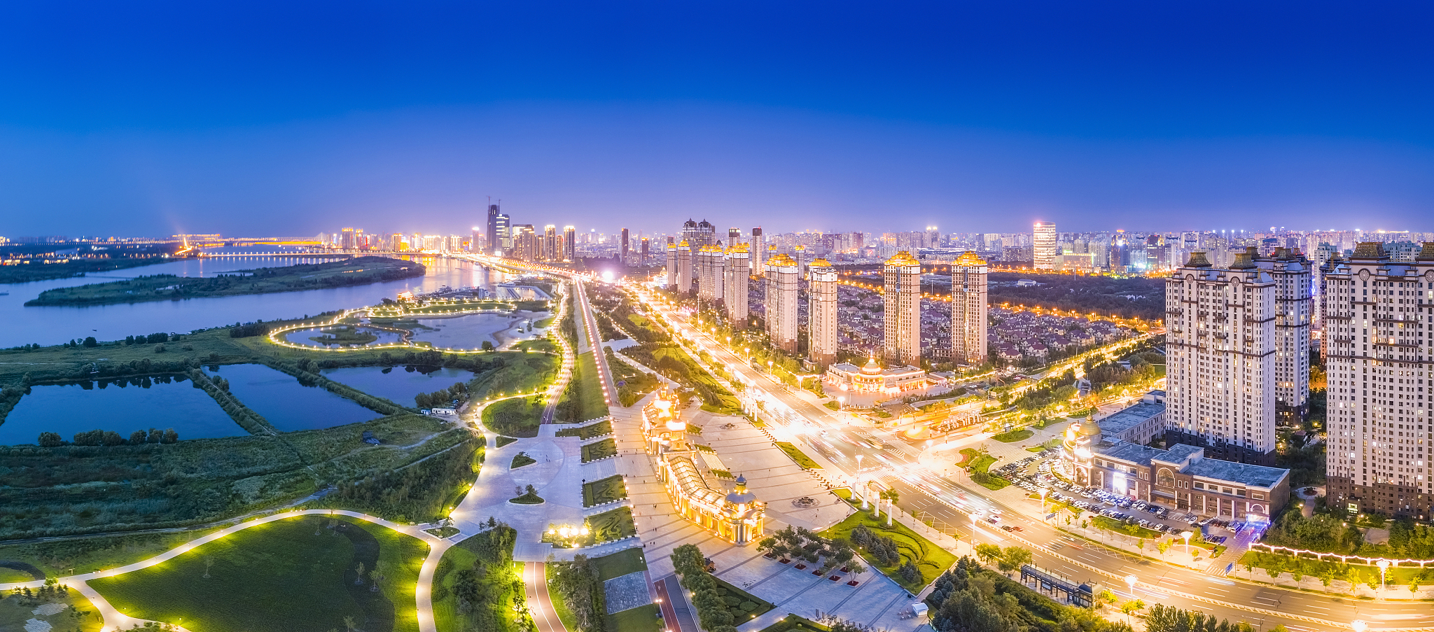 harbin skyline