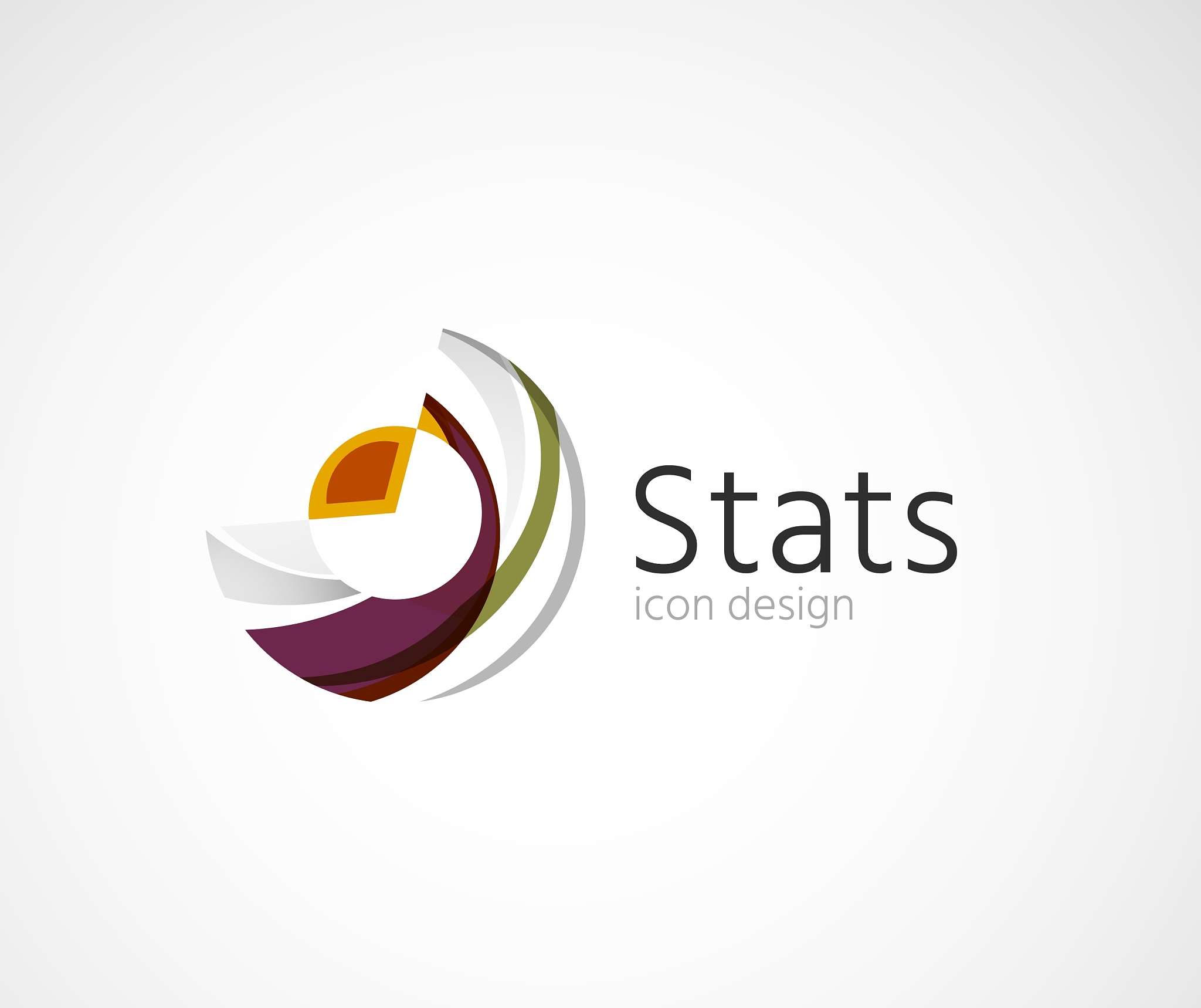 statistics company logo design