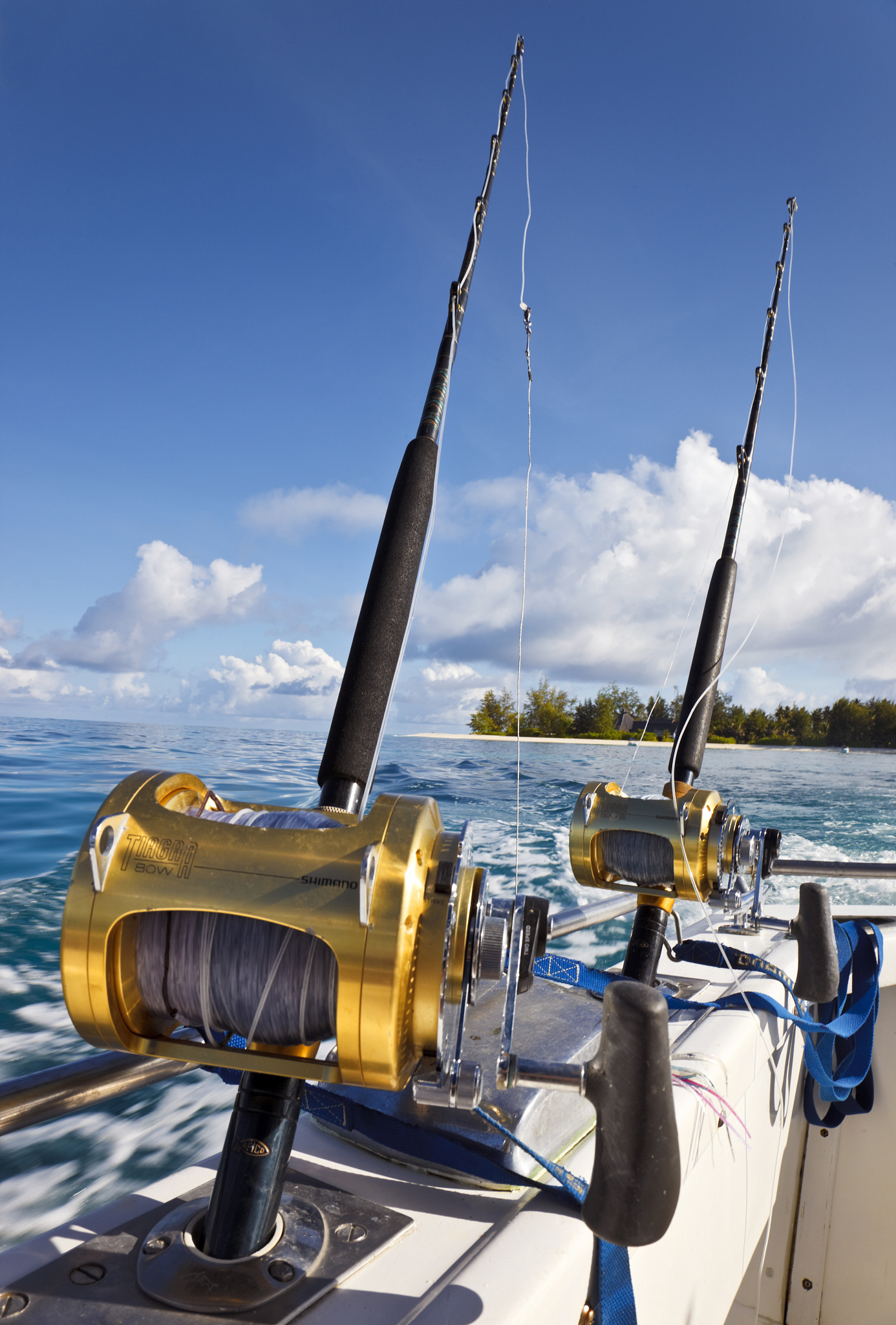 fishing in denis island.seychelles
