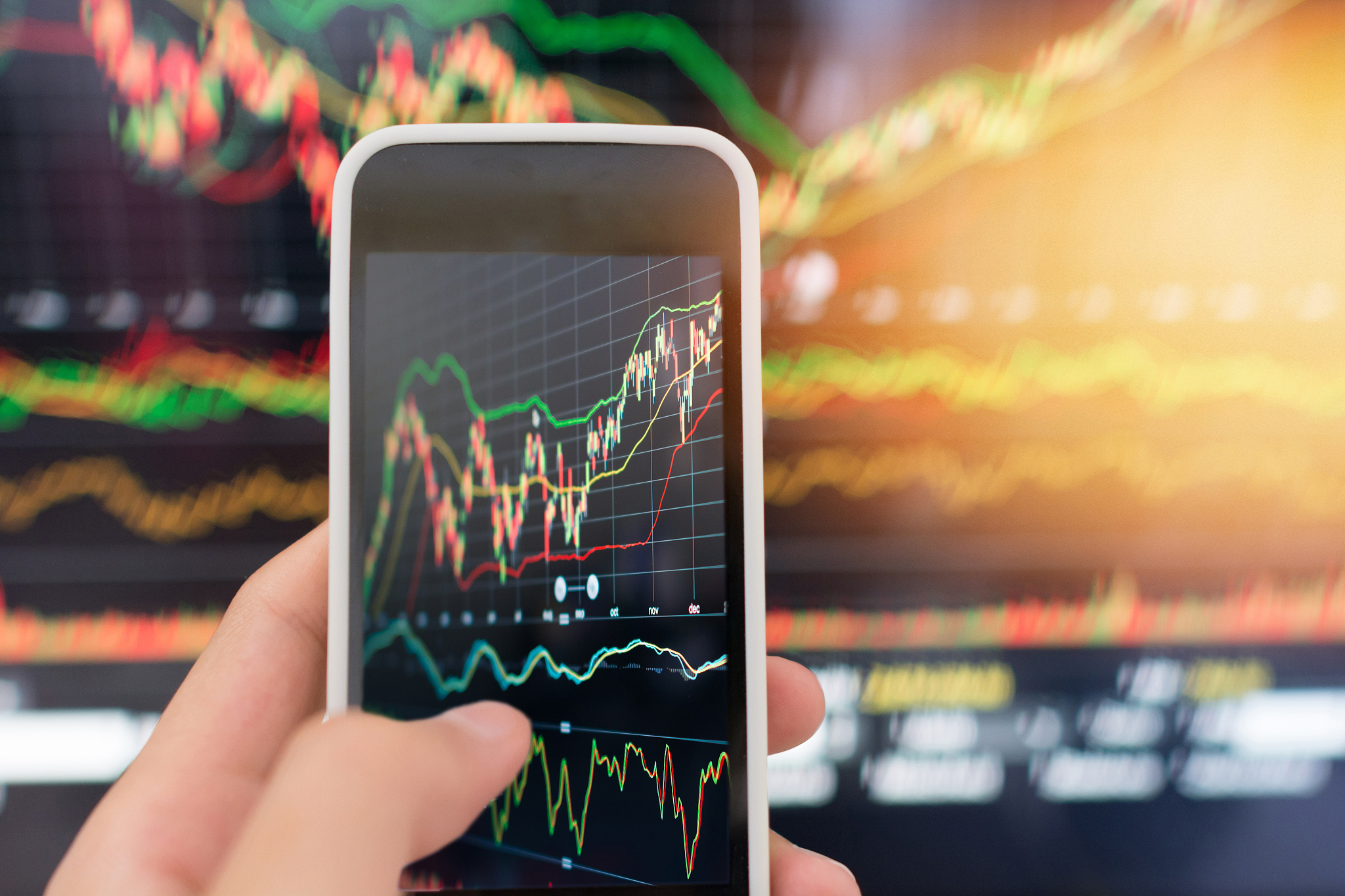 investment theme stockmarket and finance business analysis stock