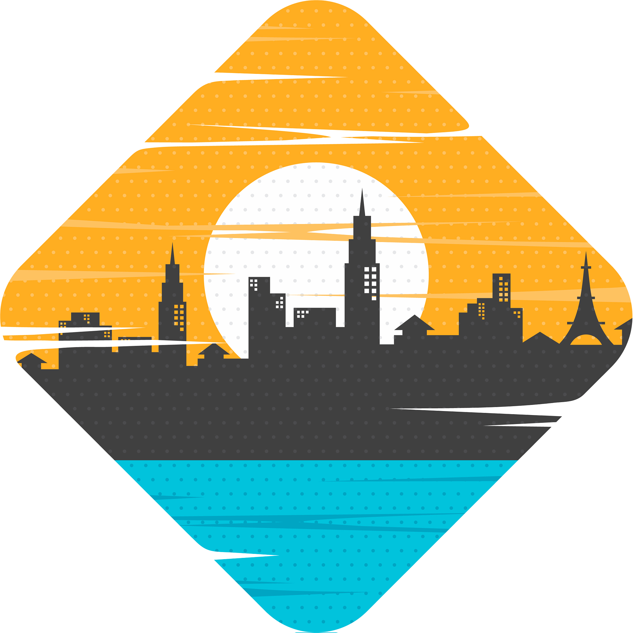 cityscape view sign symbol