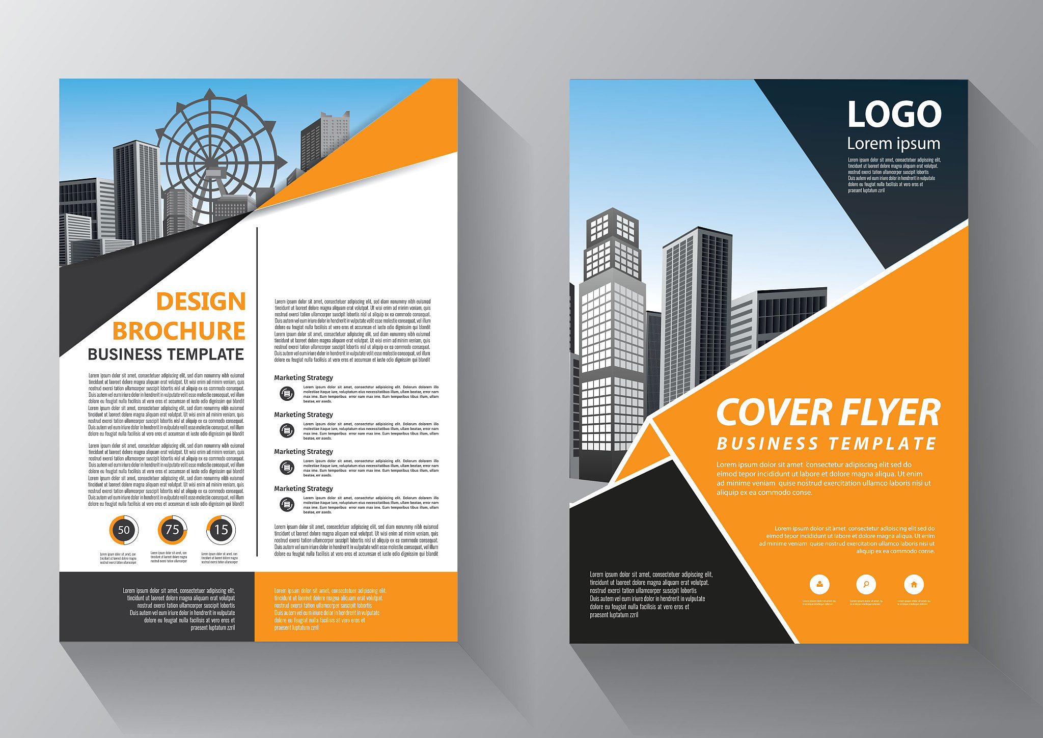 brochure design, cover modern layout, annual report, poster, fly