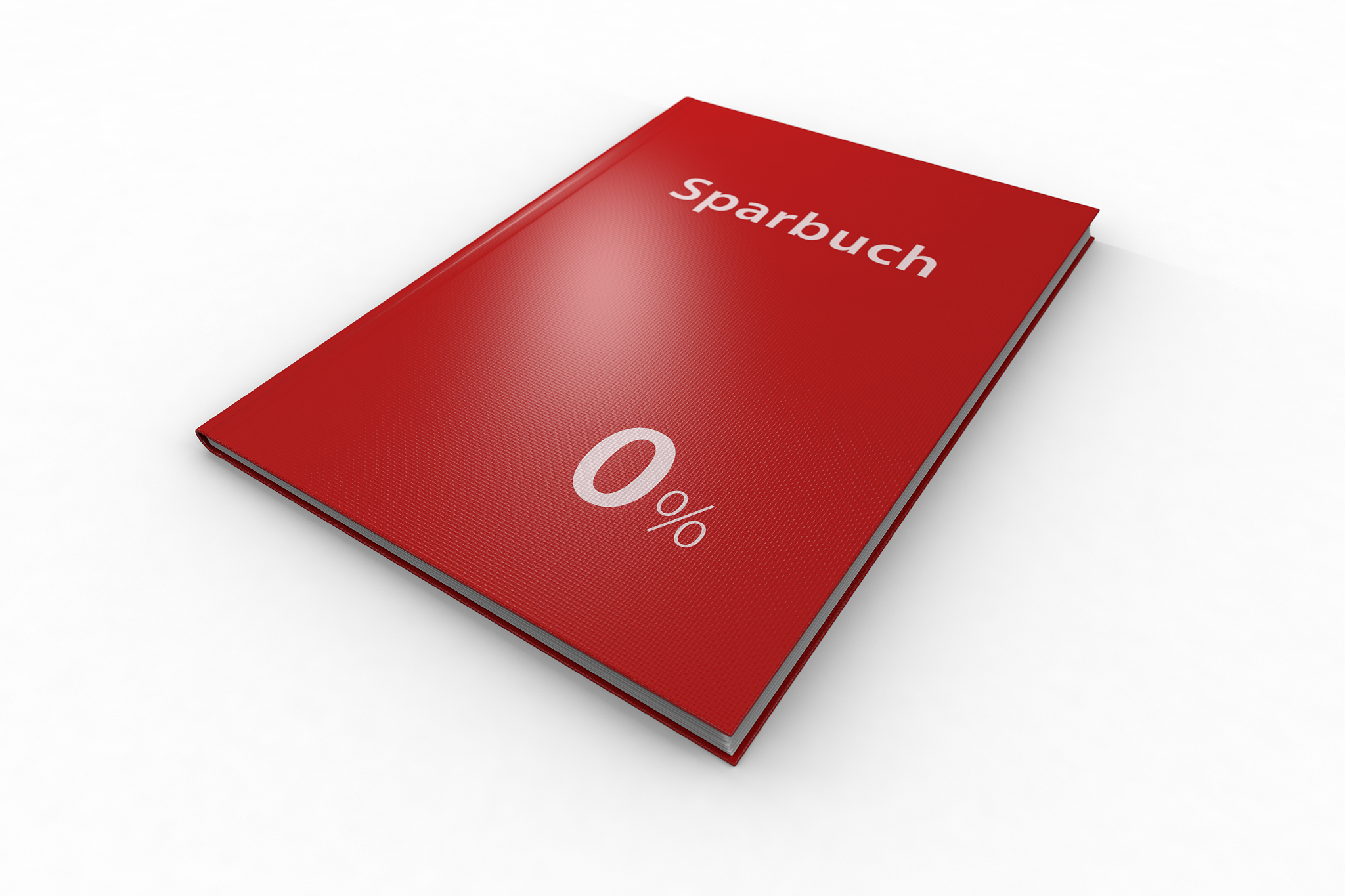 savings bank book – zero interest rate (sparbuch)