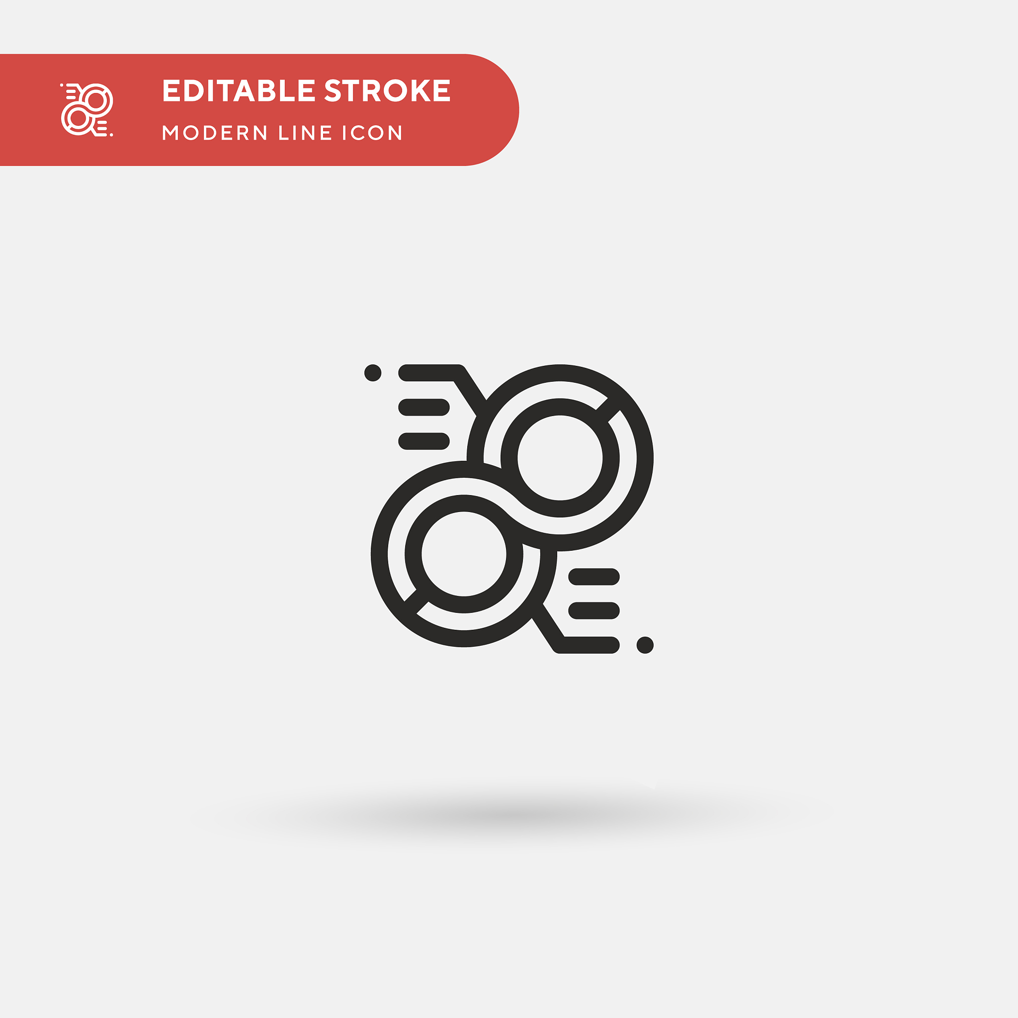 loop simple icon symbol
