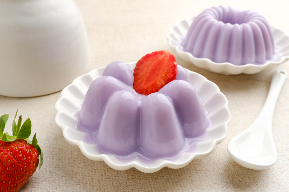 火龙果冻小圆子撞奶的做法_火龙果冻小圆子撞奶怎么做