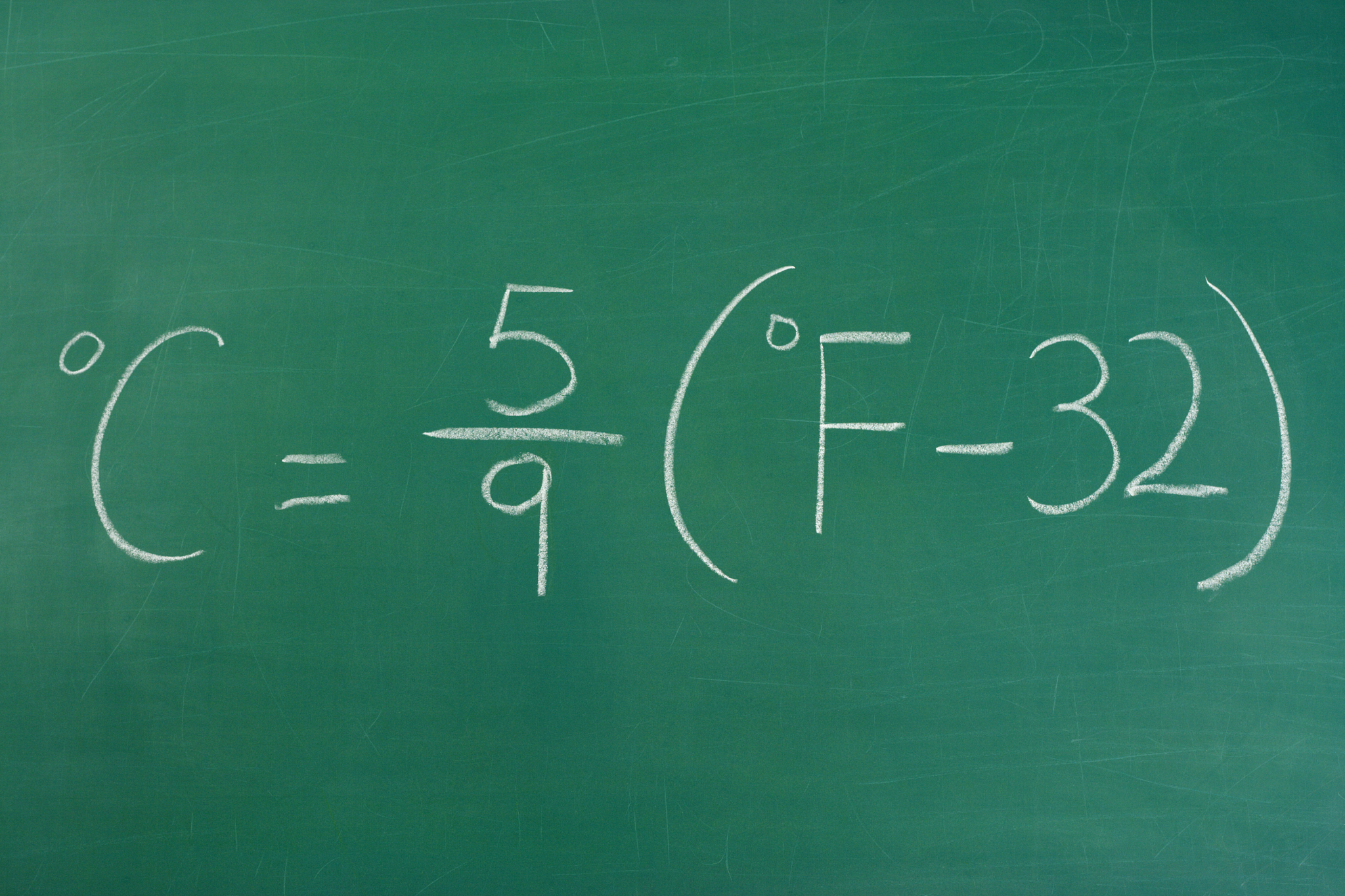chalkboard with math formula.