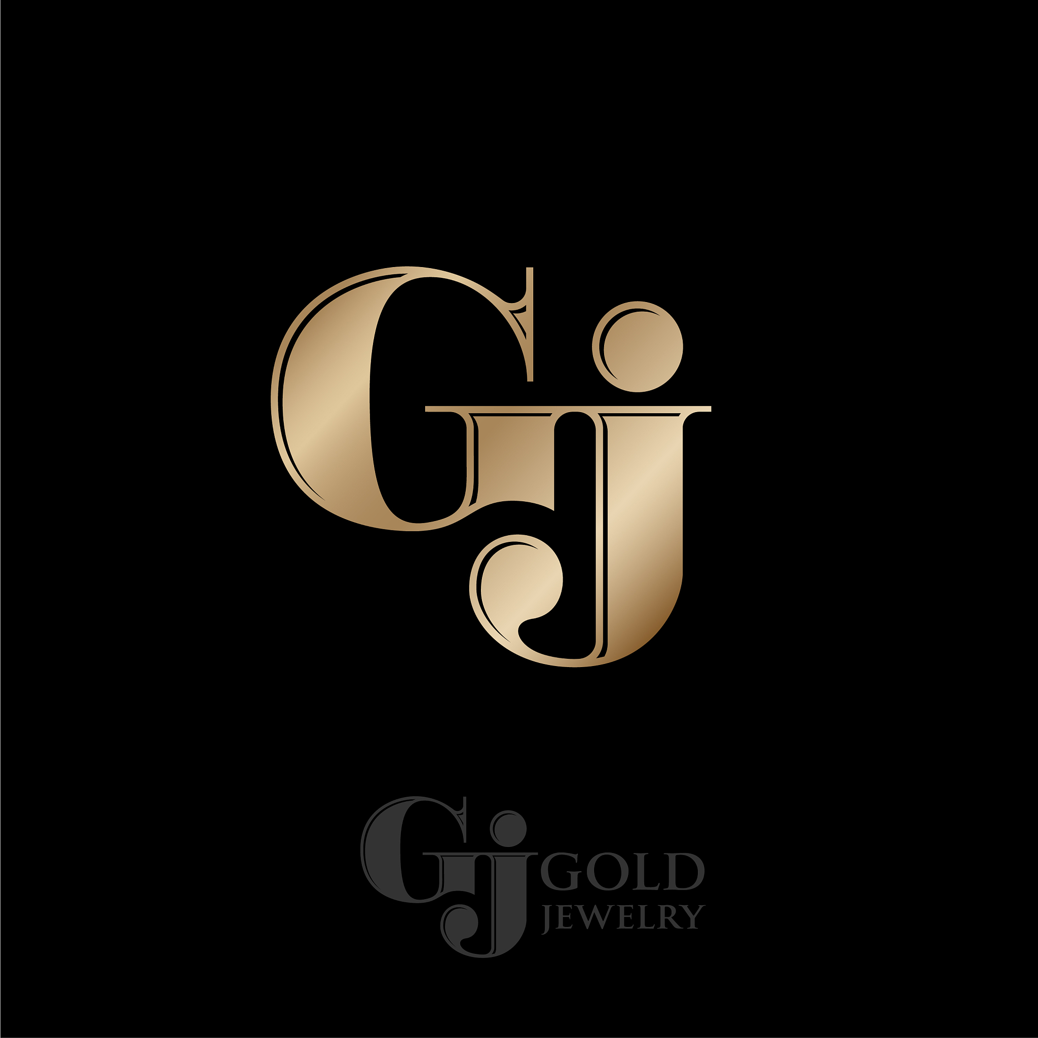 logo g and j monogram compound