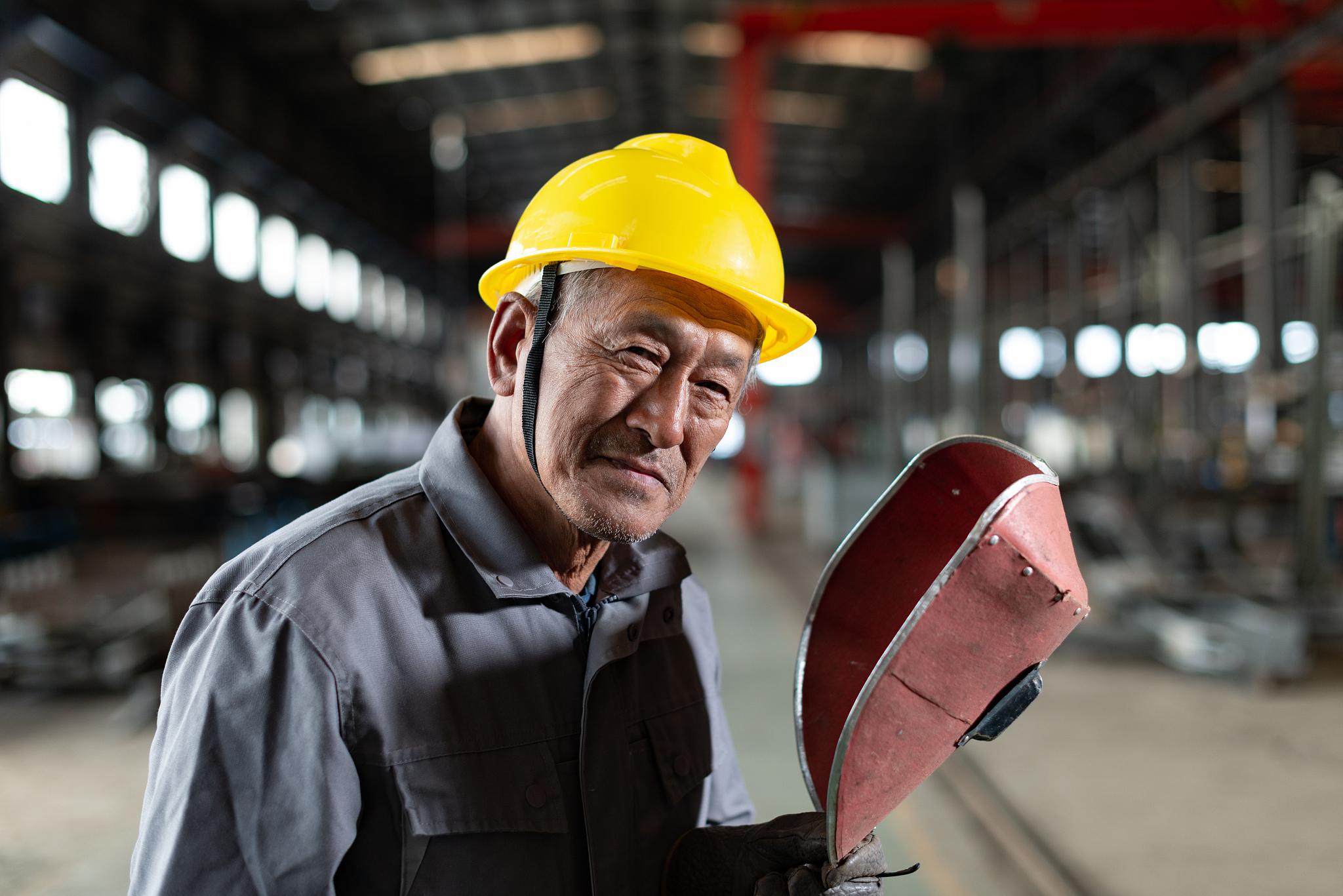asian engineers in the factory