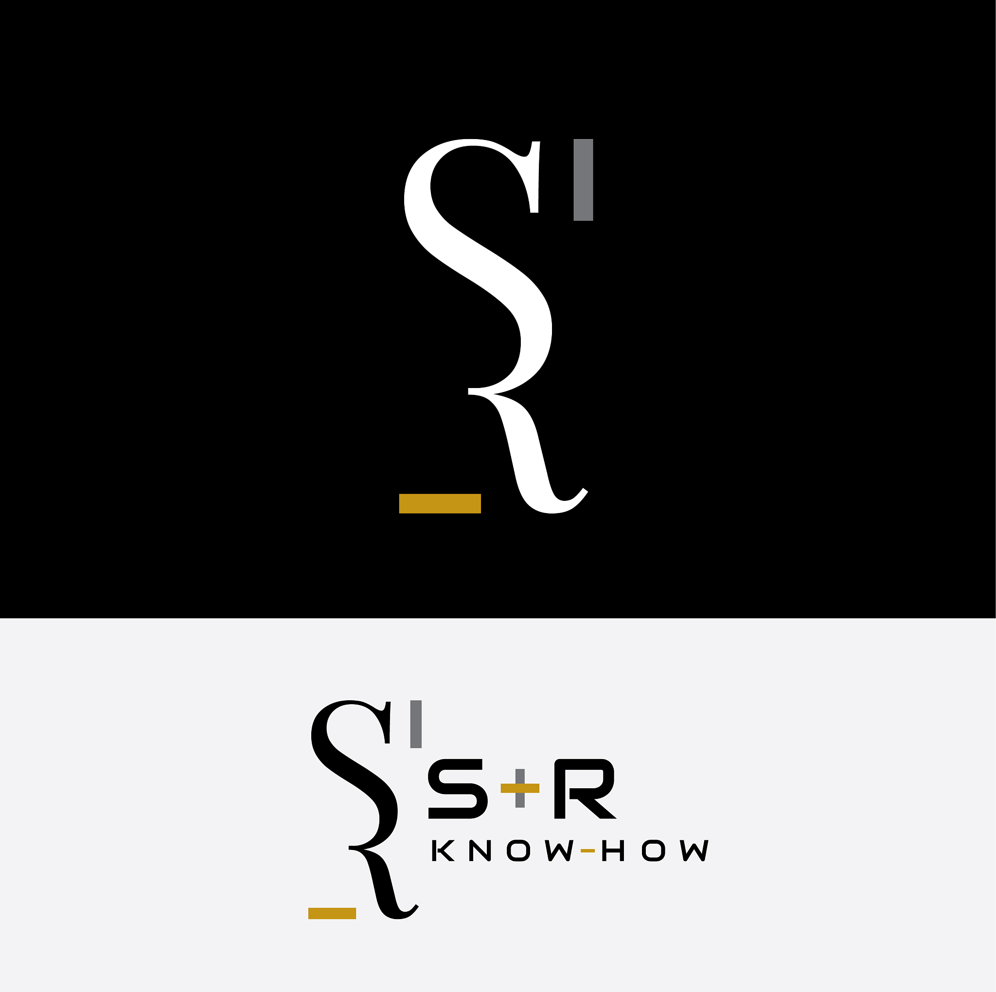 sr letters logo sr business logo typogra