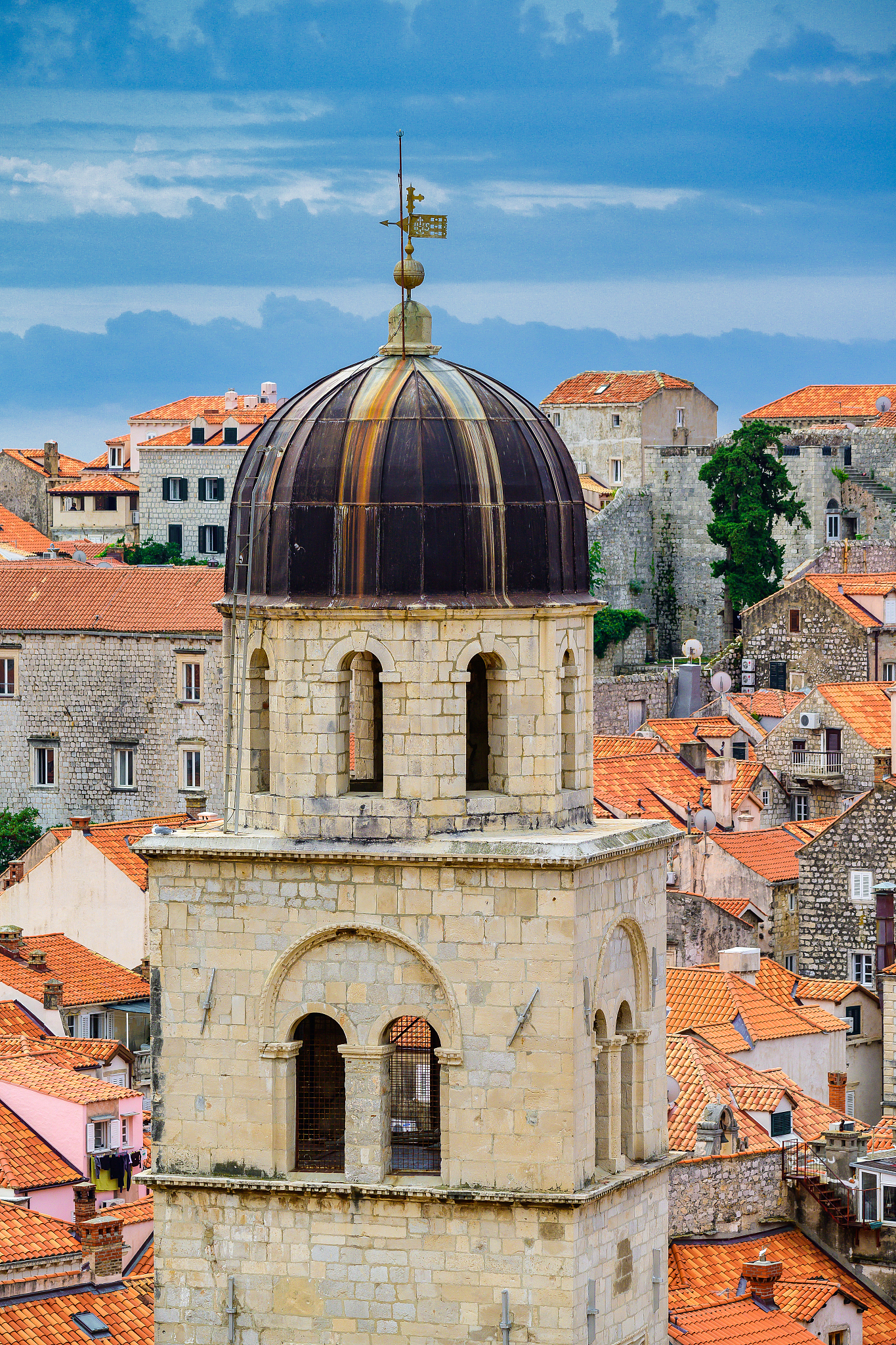 dubrovnik beautiful old town, dubrovnik in croatia, scenic view 
