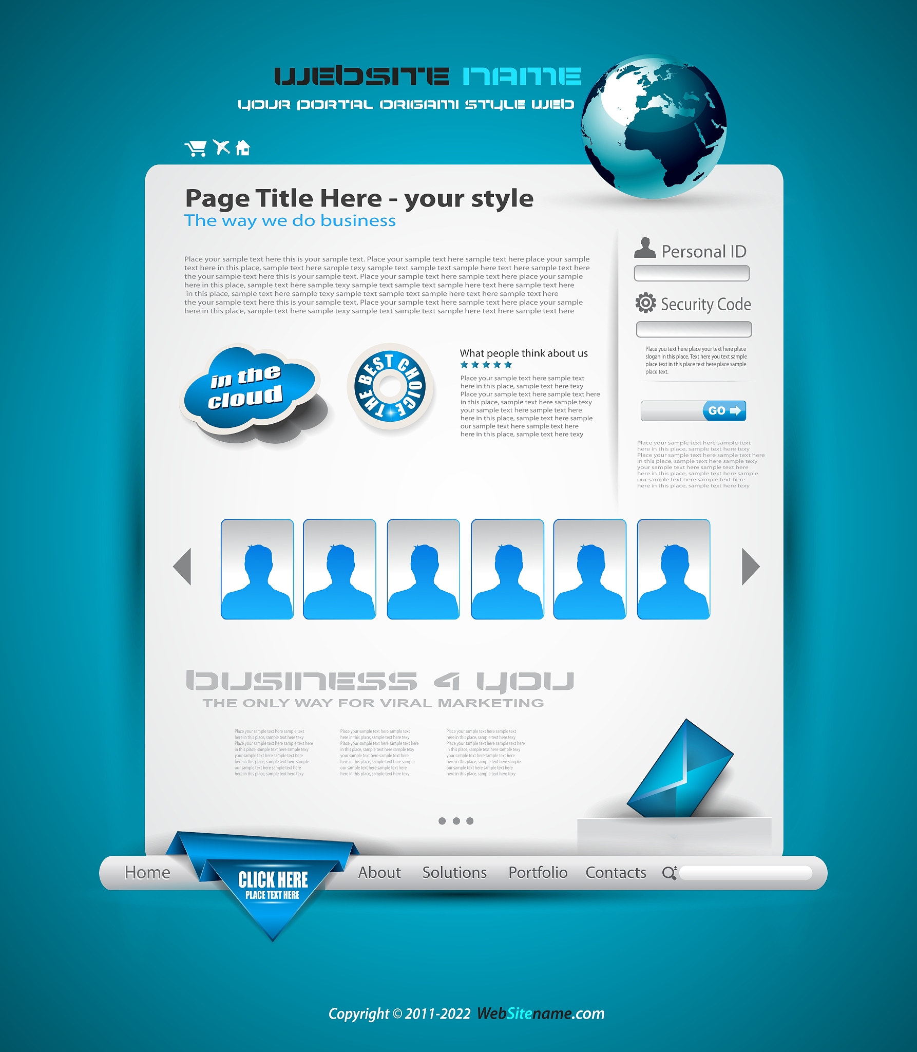 business website