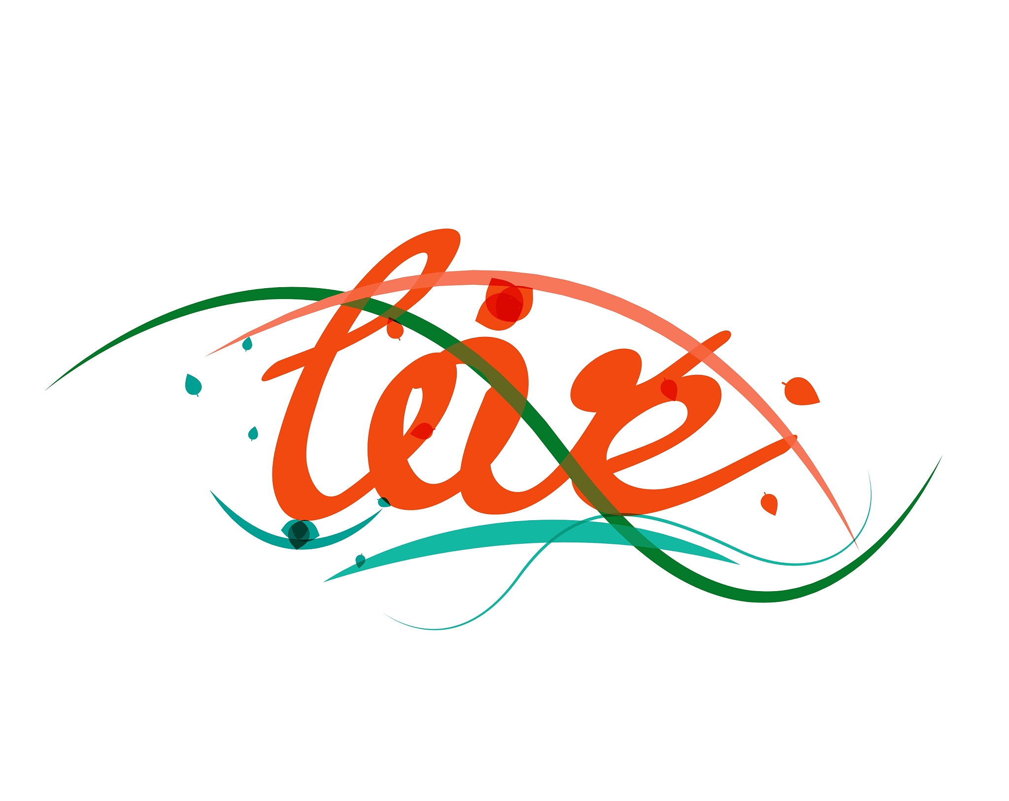 love lettering word