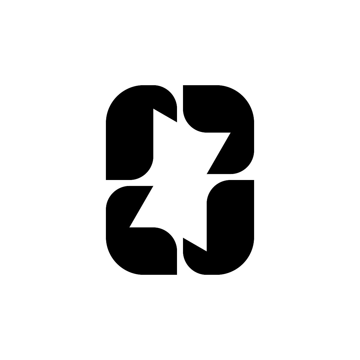 字母o标志.图标设计