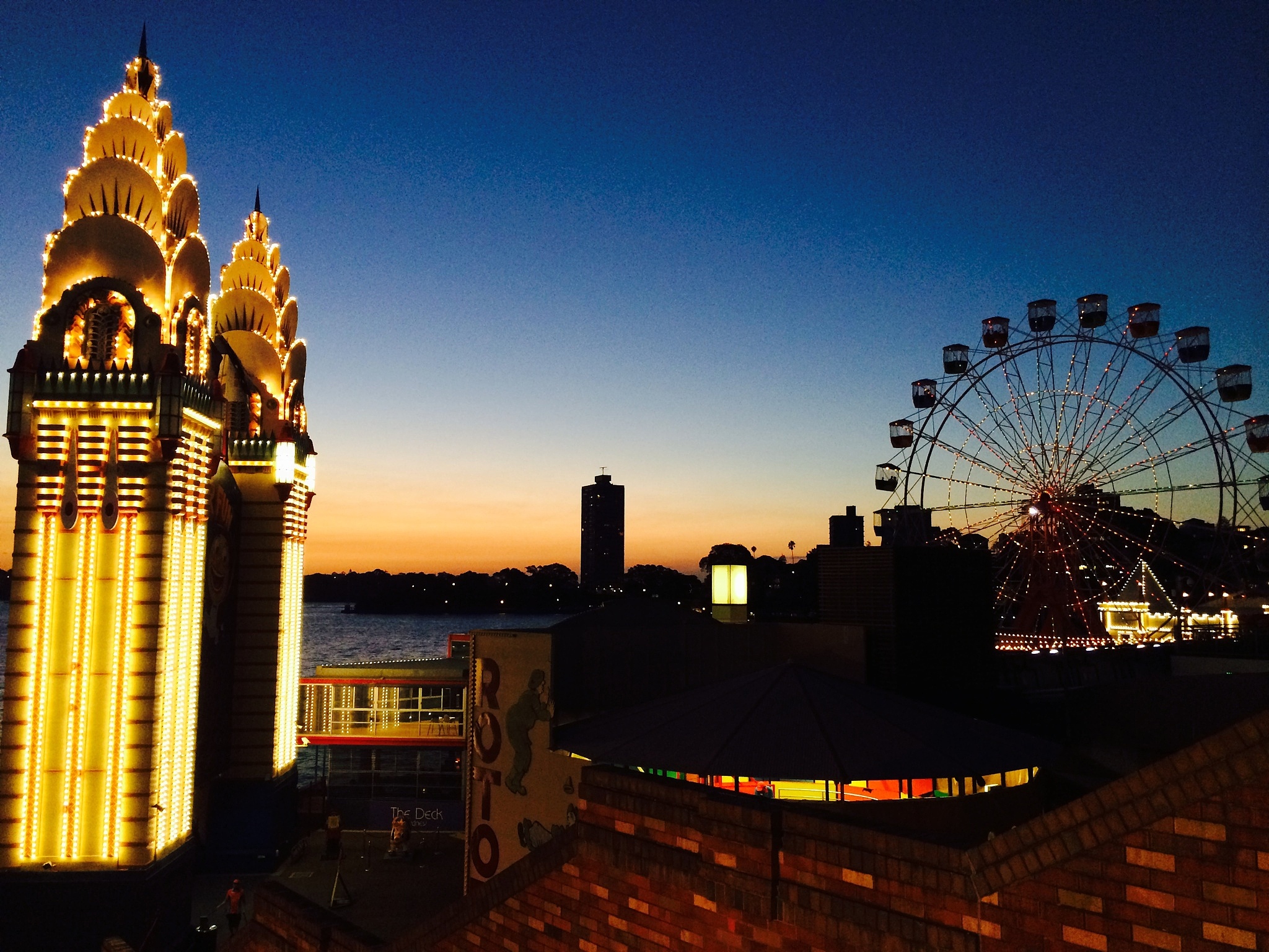 bright lights, big city!