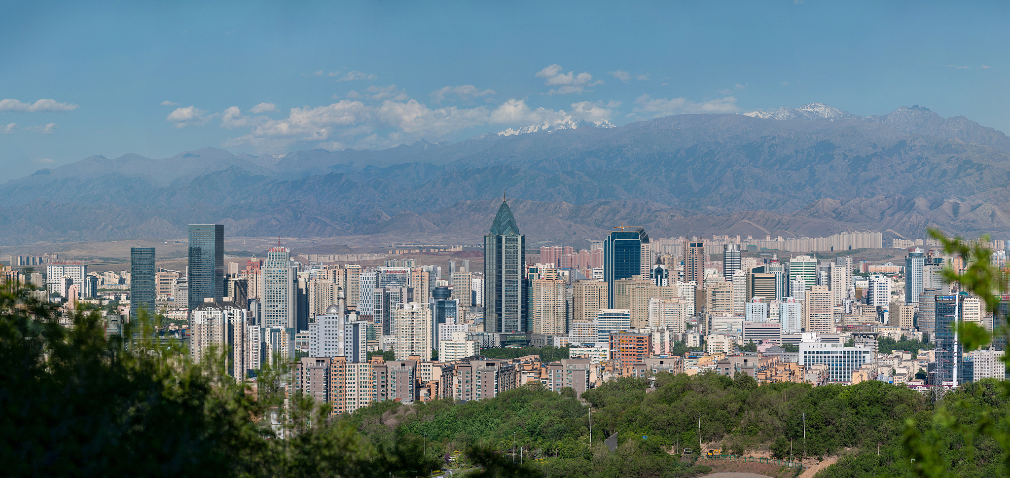 乌鲁木齐城市全景