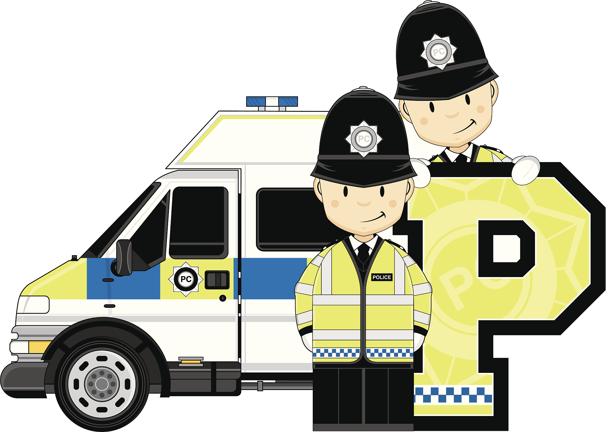 可爱的,英文字母<strong>p</strong>,警官,手套,车轮,背景分离,字母,交通方式,救援车,剪